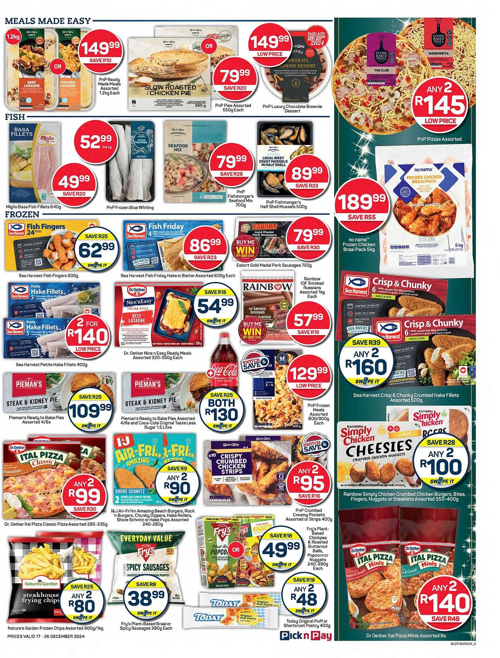 Pick n Pay catalogue from 17 December to 26 December 2024 - Catalogue Page 3