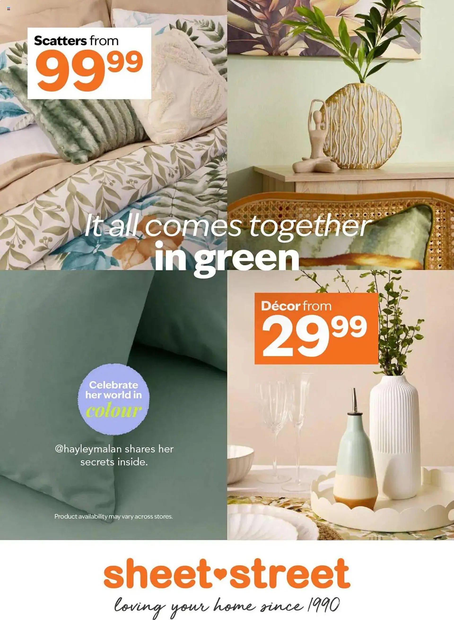 Sheet Street catalogue - 1