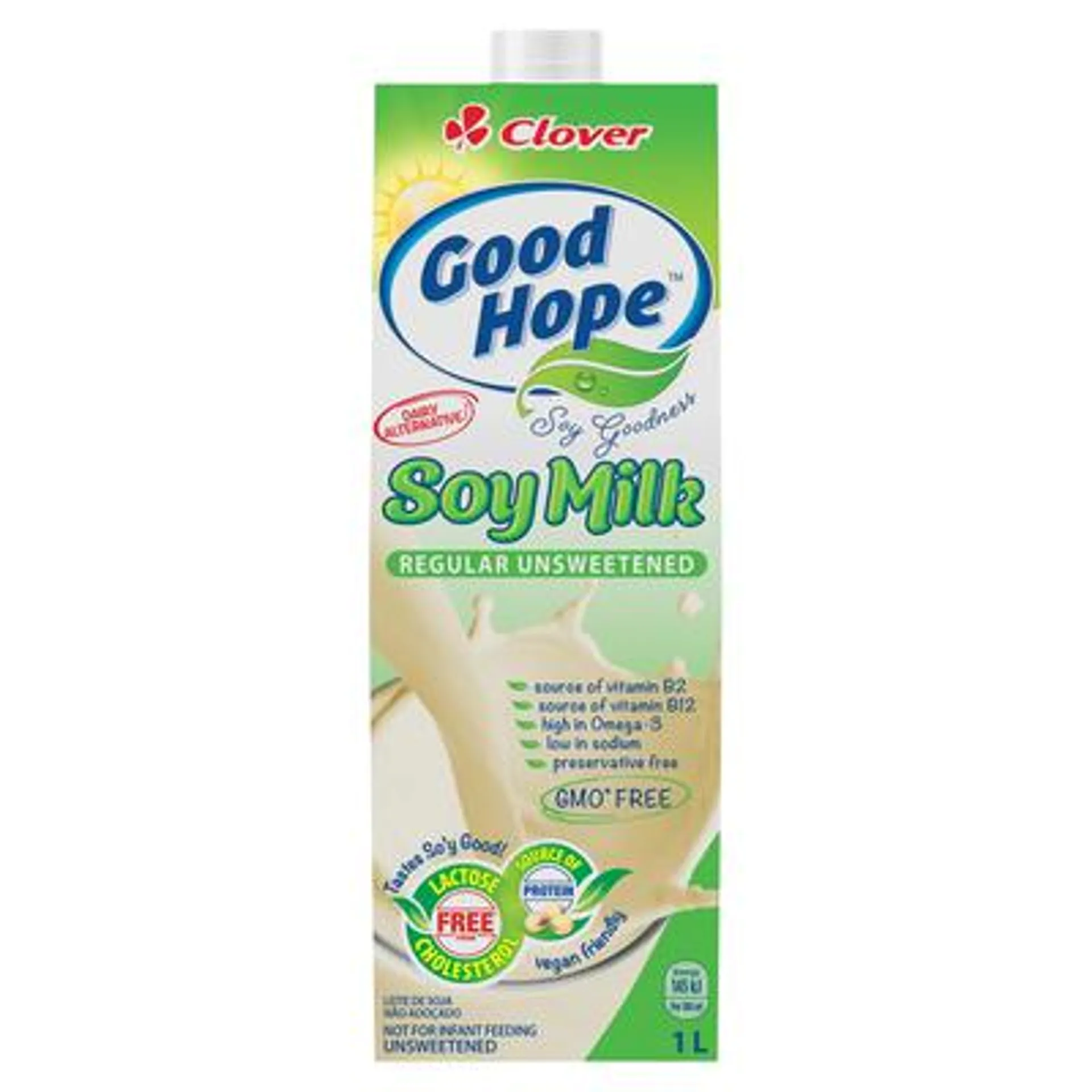 Good Hope Unsweetened Soy Milk 1l