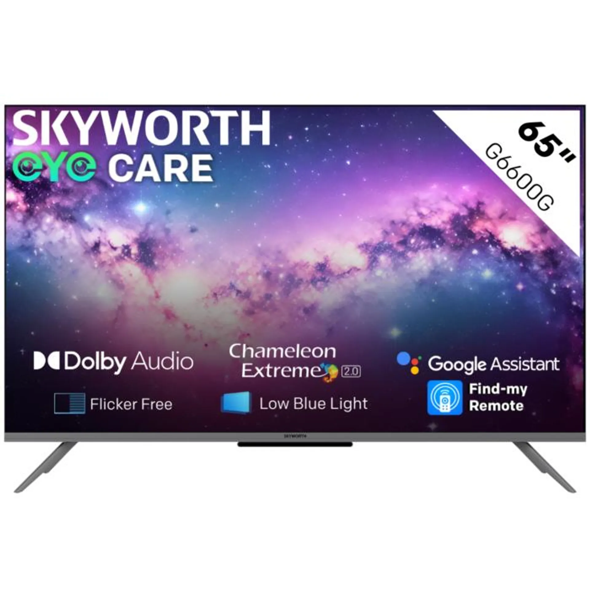 Skyworth 65-inch UHD Google TV-65G6600G