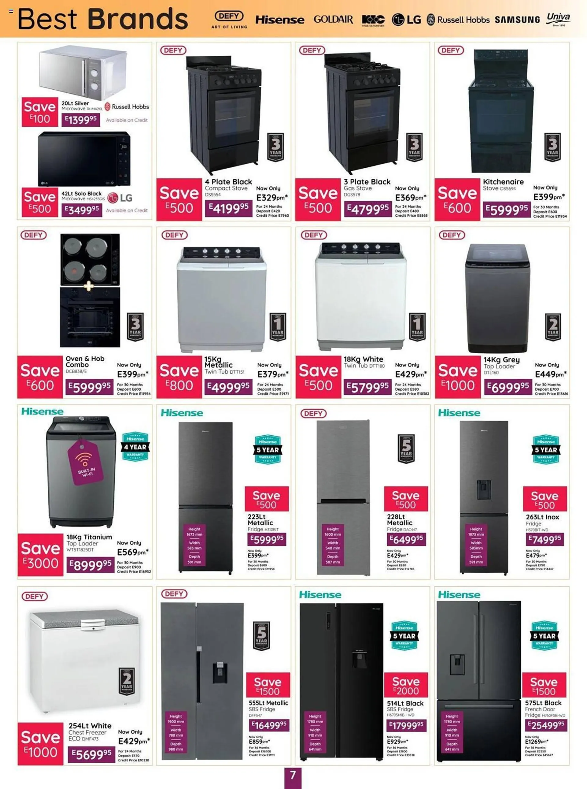 Bradlows catalogue from 21 October to 10 November 2024 - Catalogue Page 7