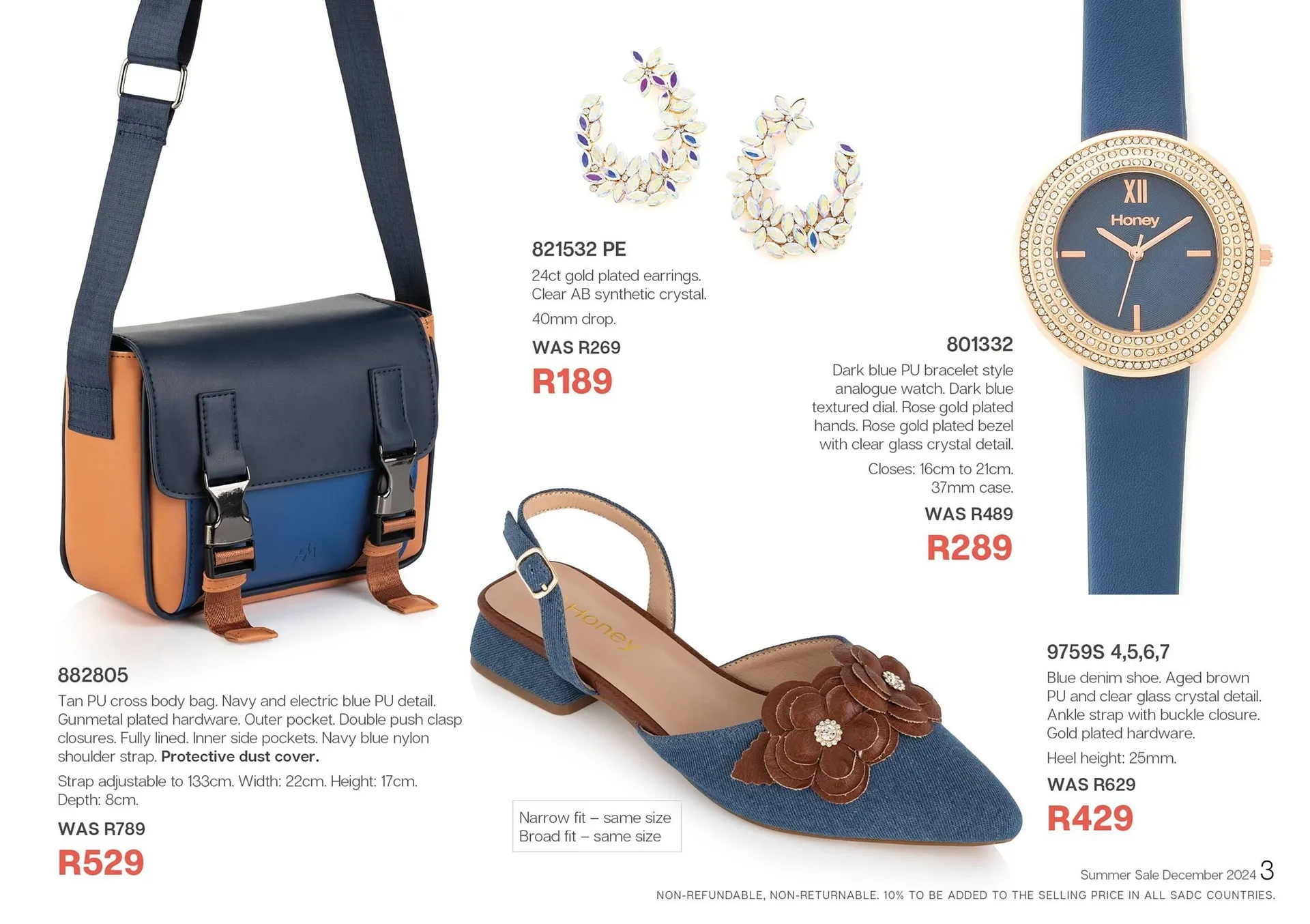 Honey Fashion Accessories catalogue from 18 December to 24 December 2024 - Catalogue Page 3