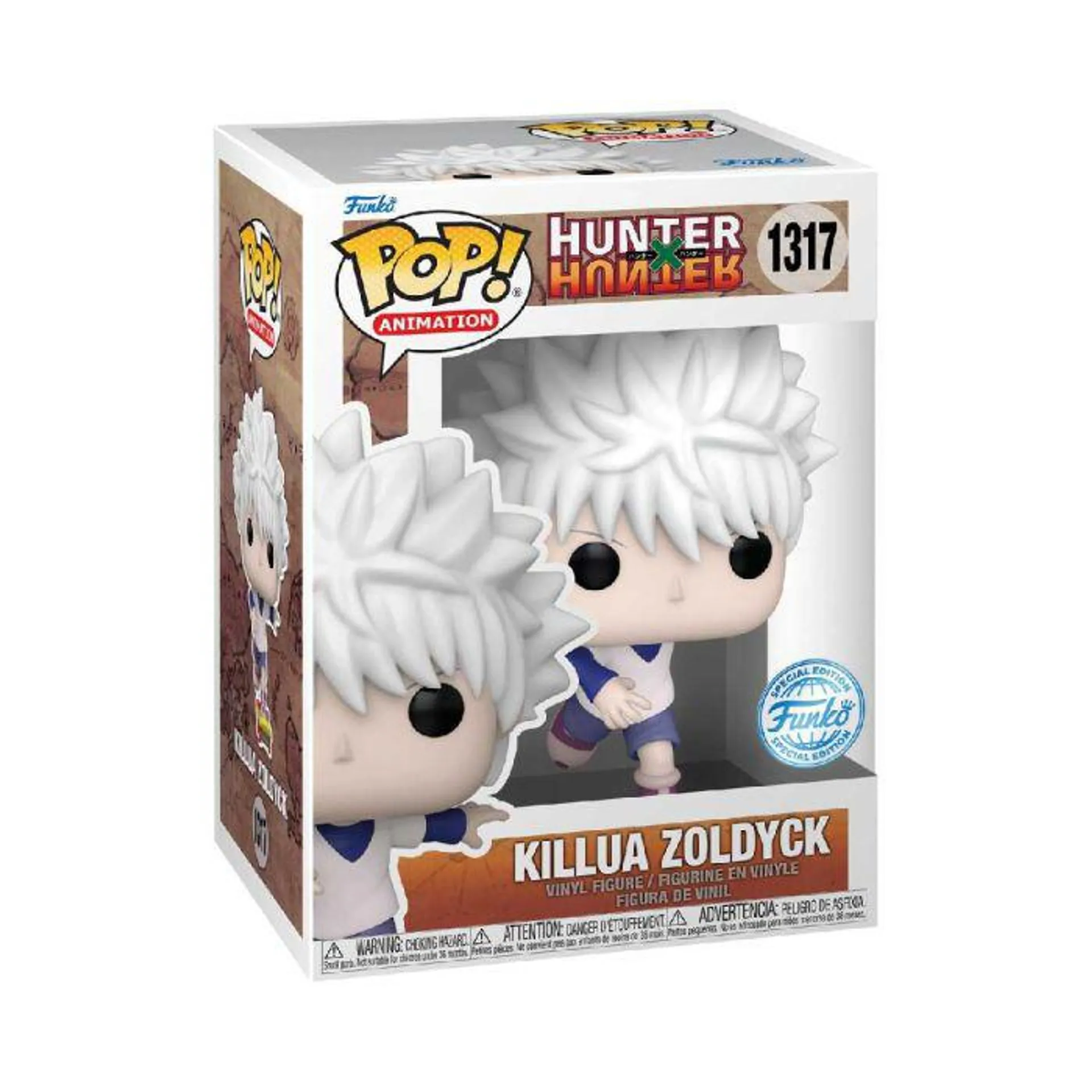 Funko Pop Hunter X Hunter Killua Zoldyck With Skateboard Special Edition