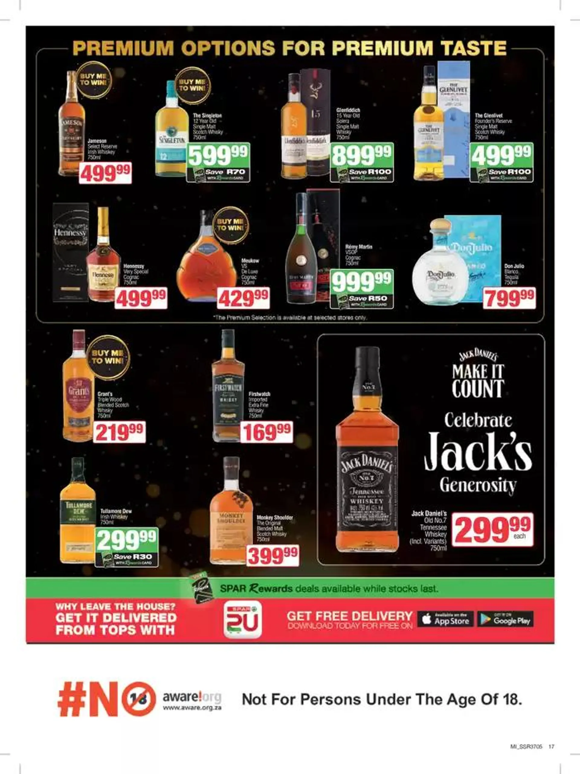 Specials Spar from 23 September to 6 October 2024 - Catalogue Page 17