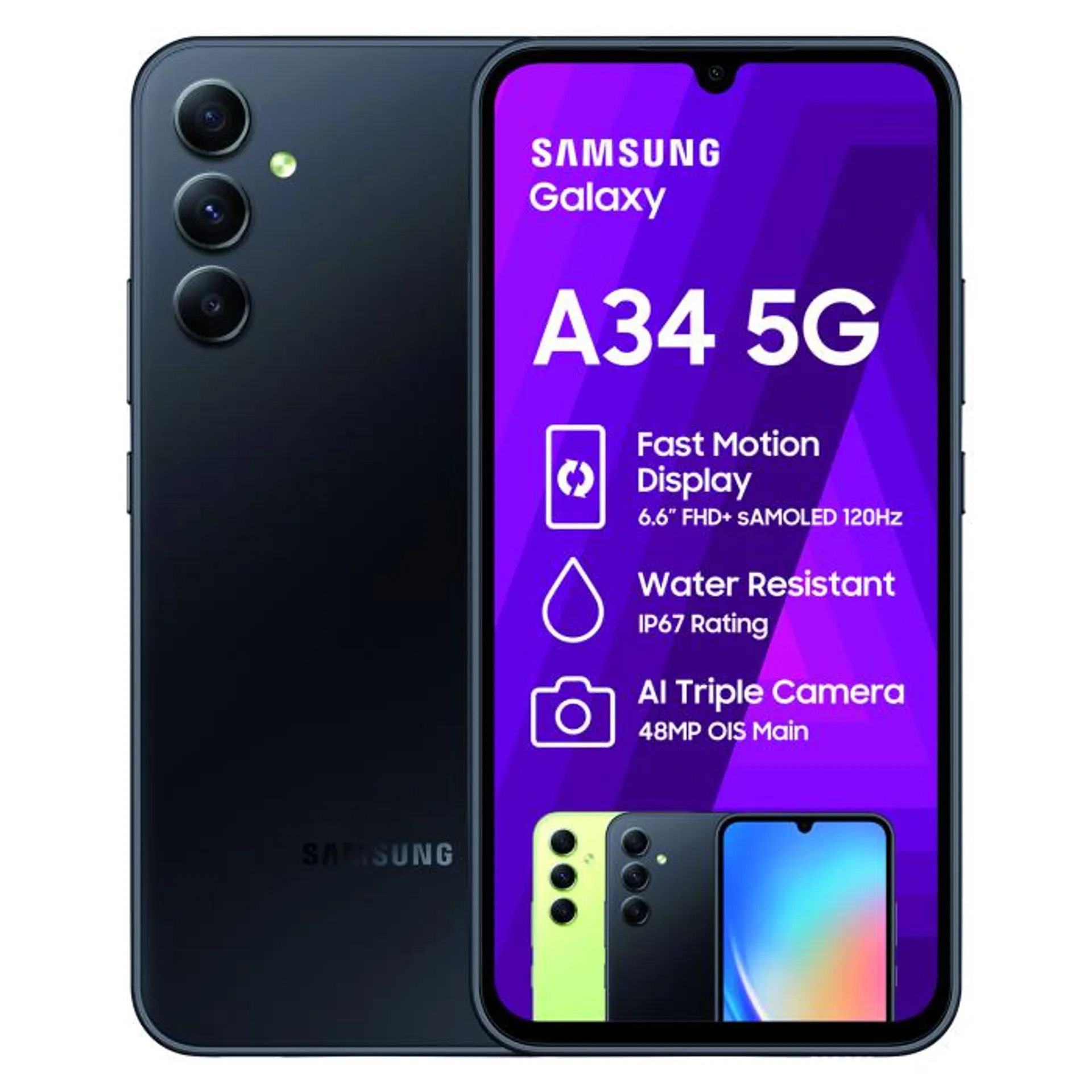 Samsung Galaxy A34 5G Black