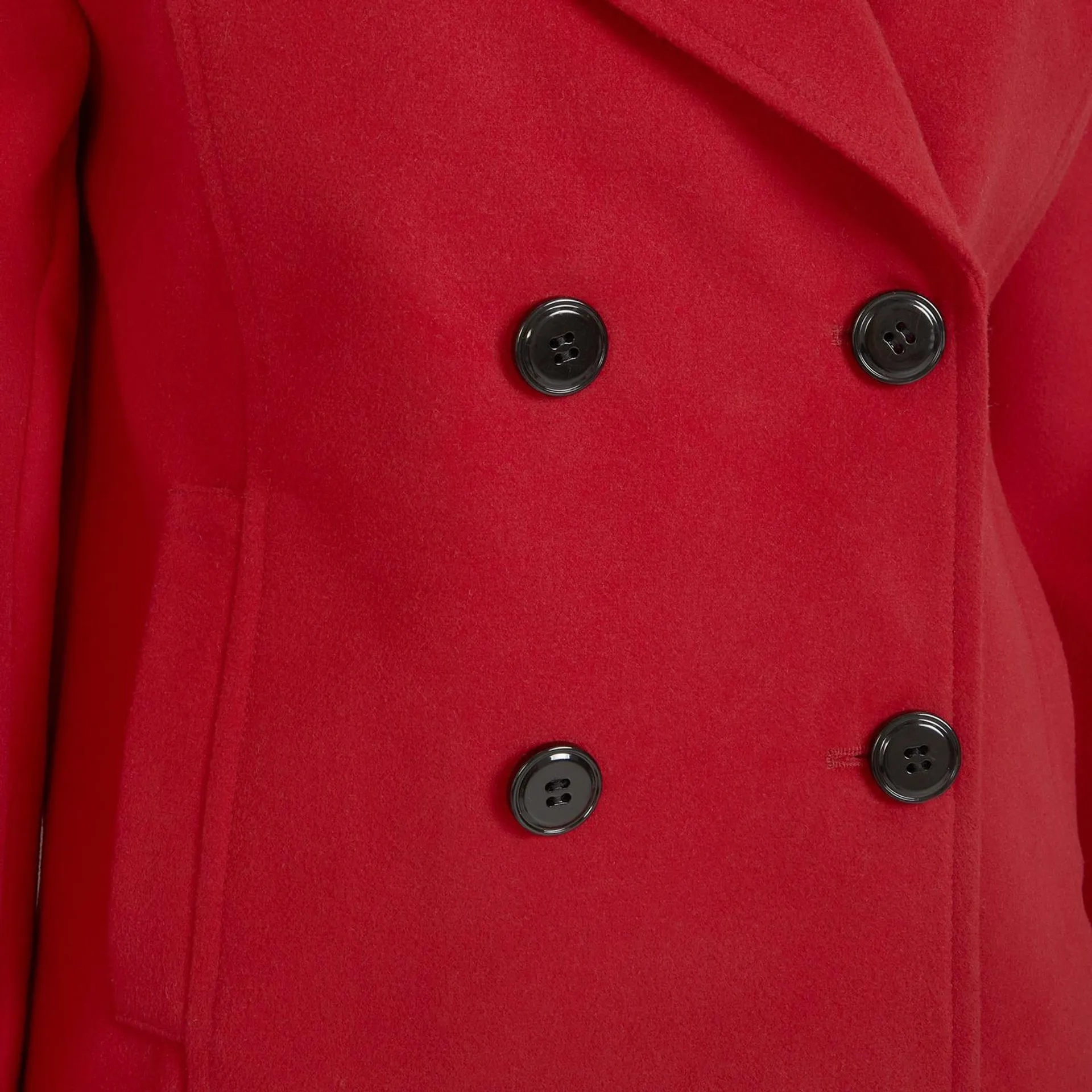 Red Double Breasted Jacket