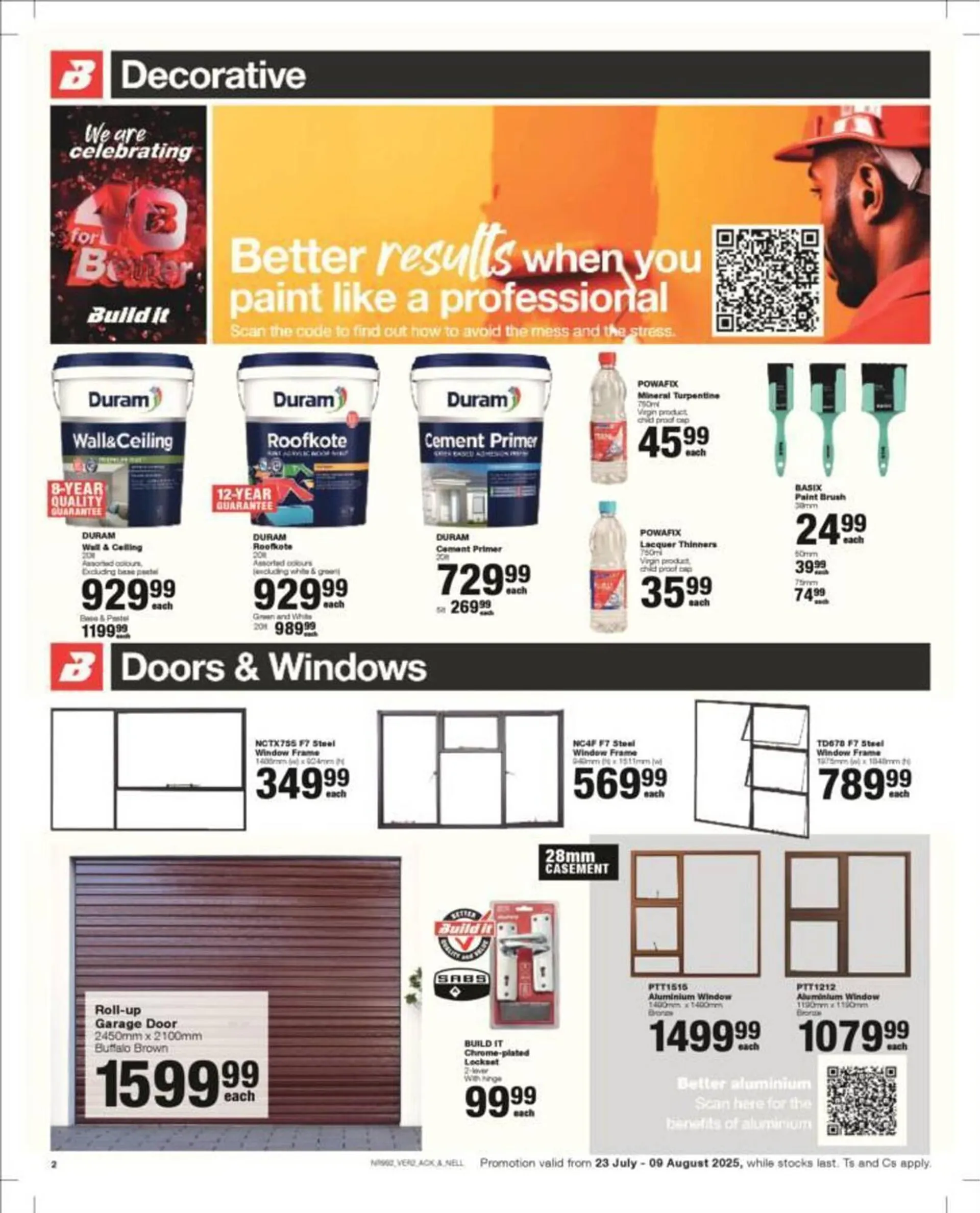 Build It catalogue from 23 July to 9 August 2025 - Catalogue Page 1