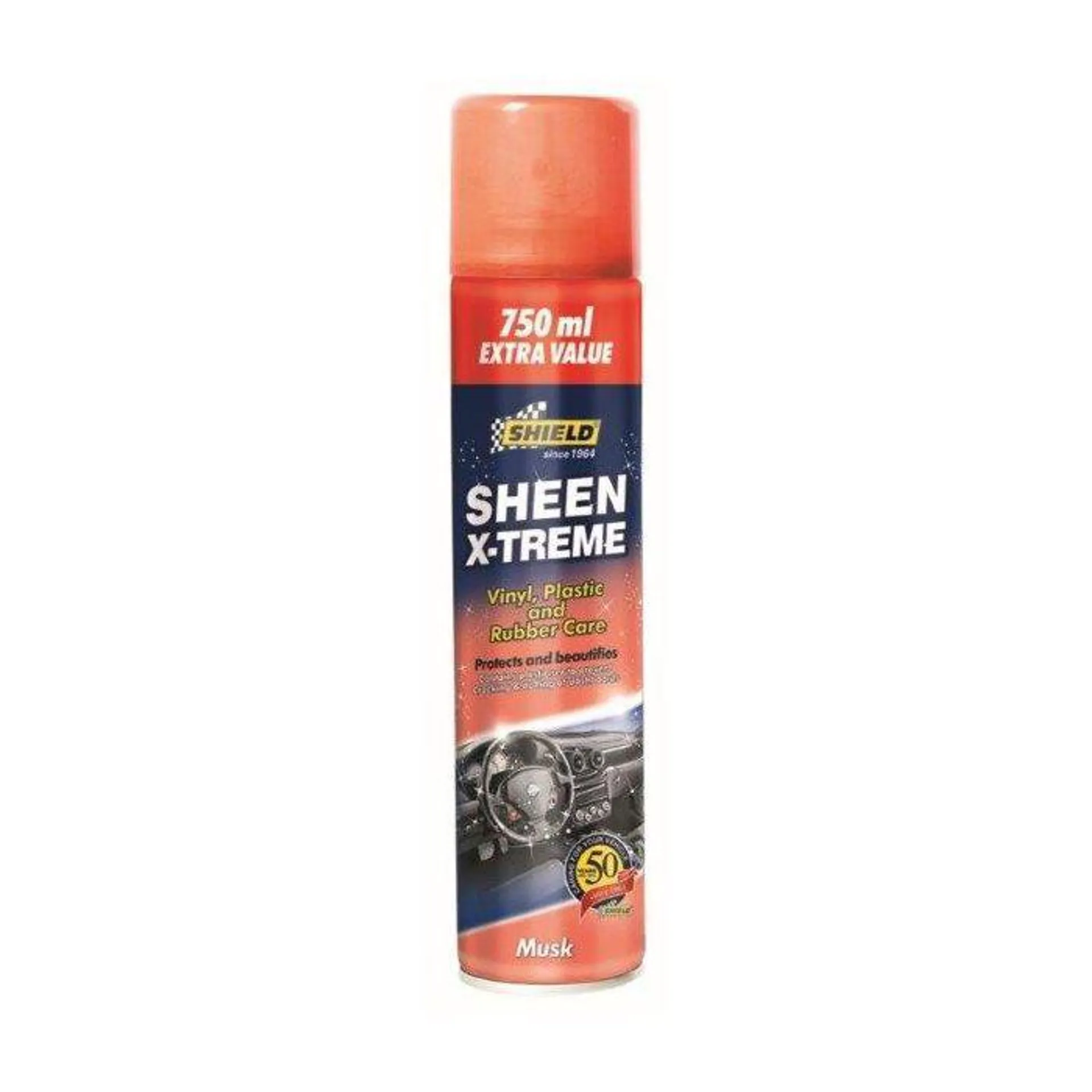 Shield Sheen Xtreme Interior Cleaner 750ml Musk Scented