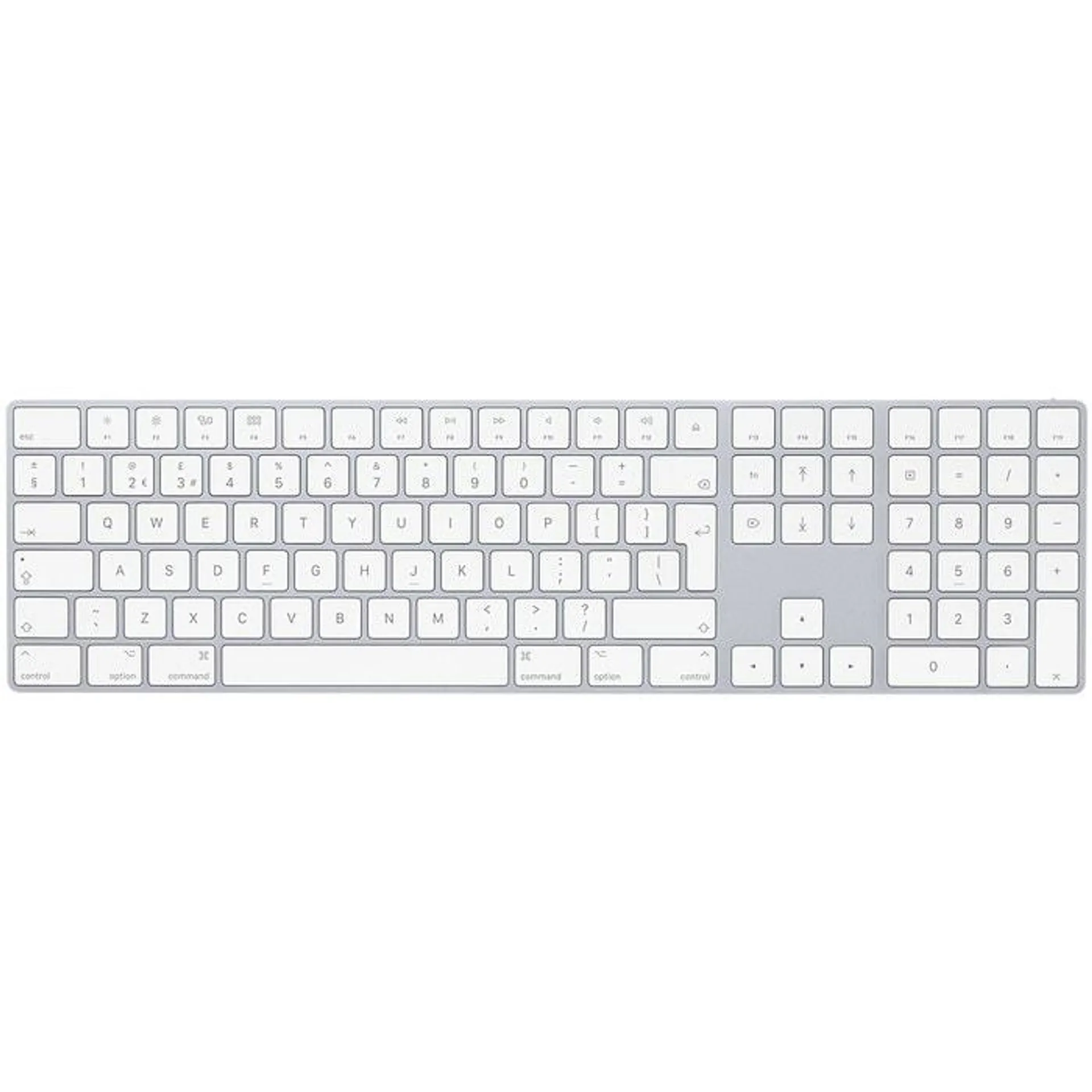 Apple Magic Keyboard with Numeric Keypad (International English) - White