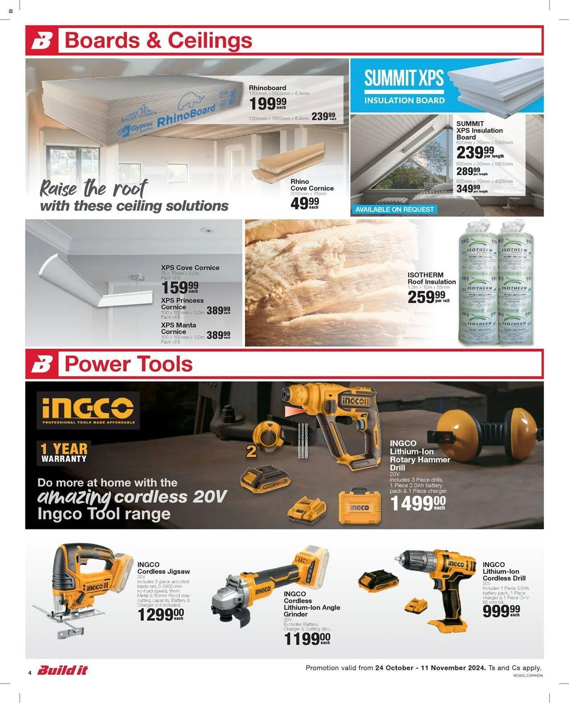 Build It catalogue from 24 October to 11 November 2024 - Catalogue Page 4