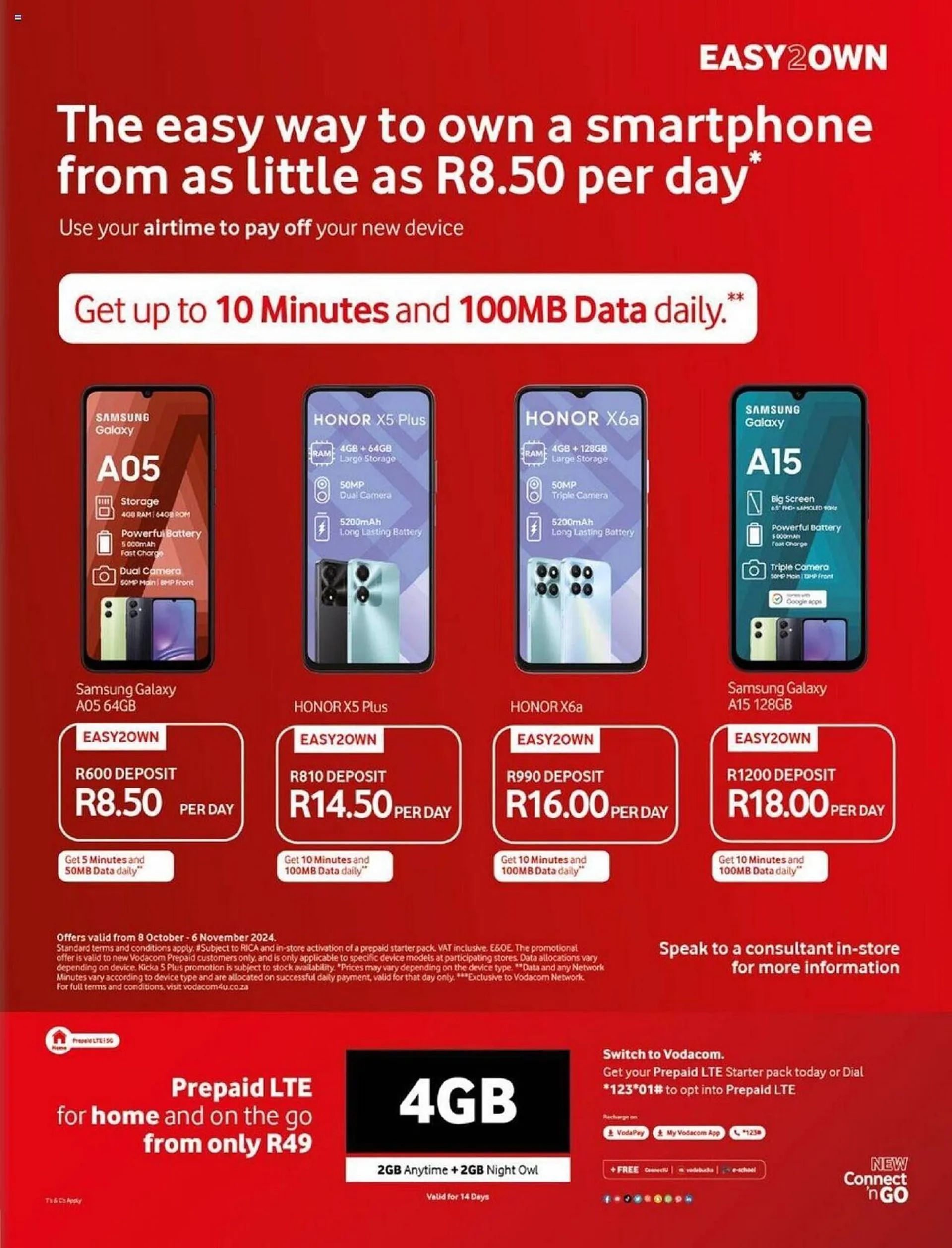 Vodacom catalogue from 8 October to 6 November 2024 - Catalogue Page 25