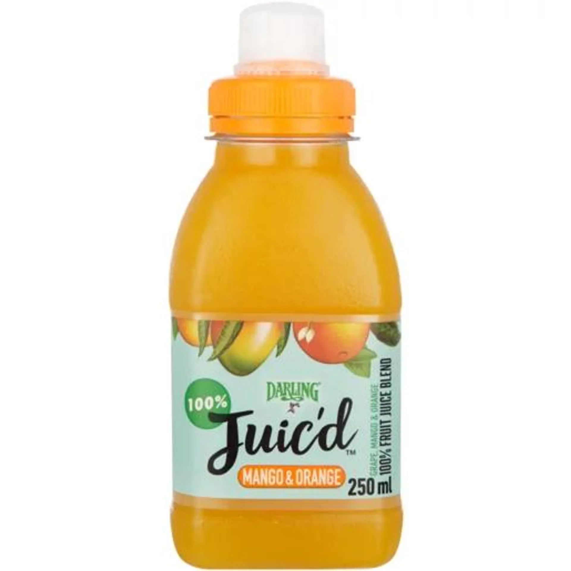 Darling Juic'd Mango & Orange 100% Fruit Juice Blend 250ml