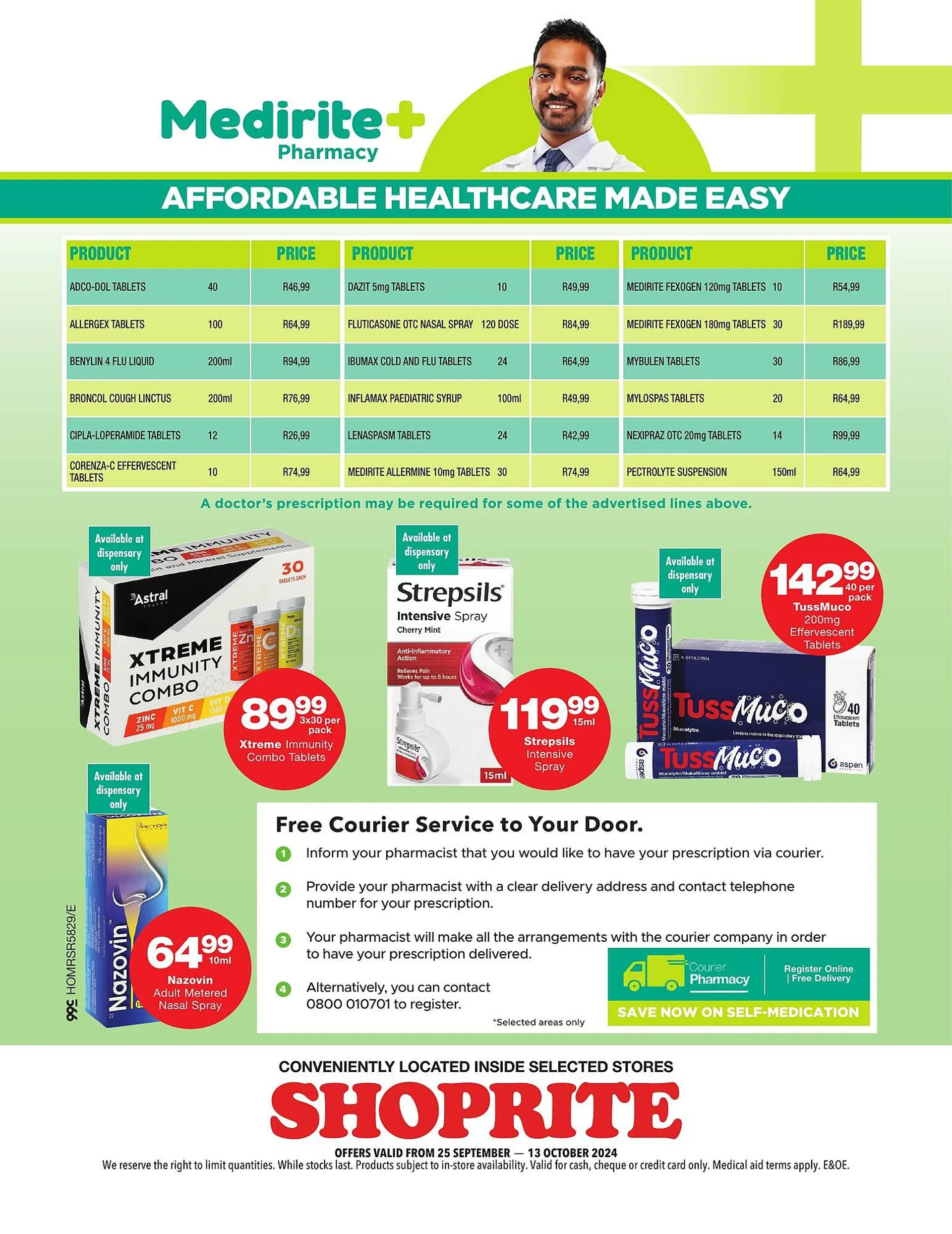 Shoprite catalogue from 25 September to 13 October 2024 - Catalogue Page 4