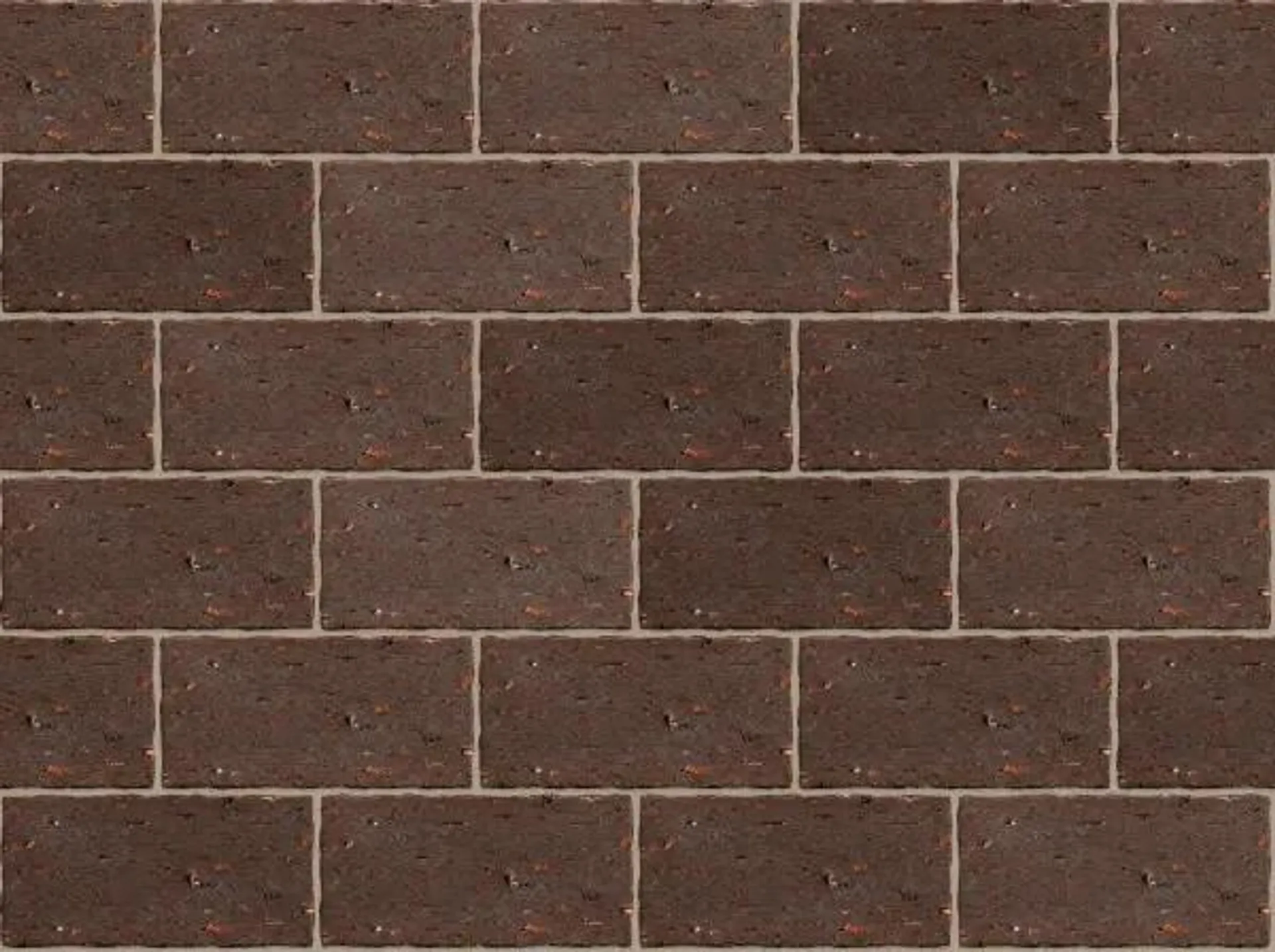 De Hoop Matt Brown Modular Paver 50mm