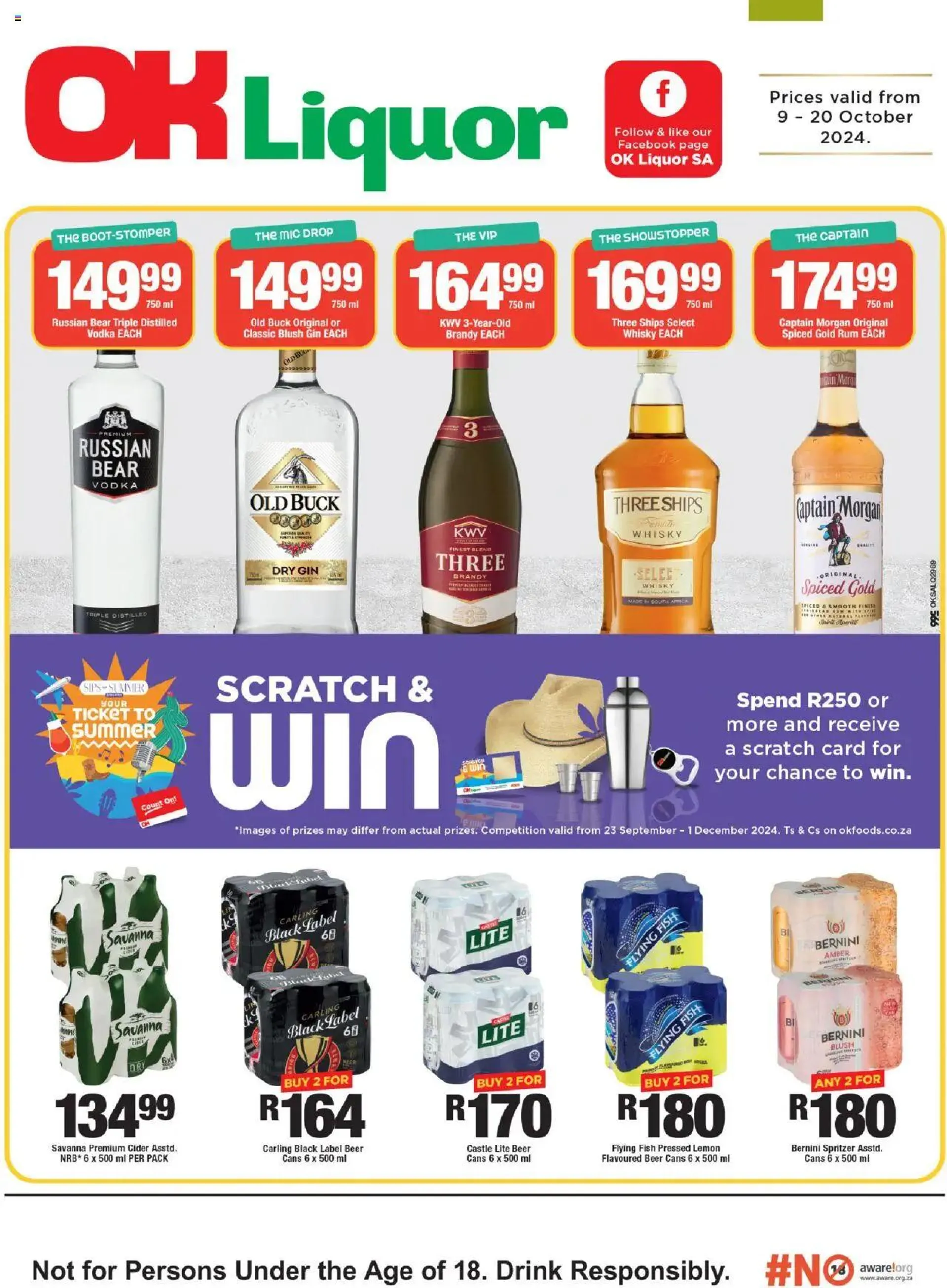 OK Foods Western Cape Kwazulu-Natal - OK Liquor - 0