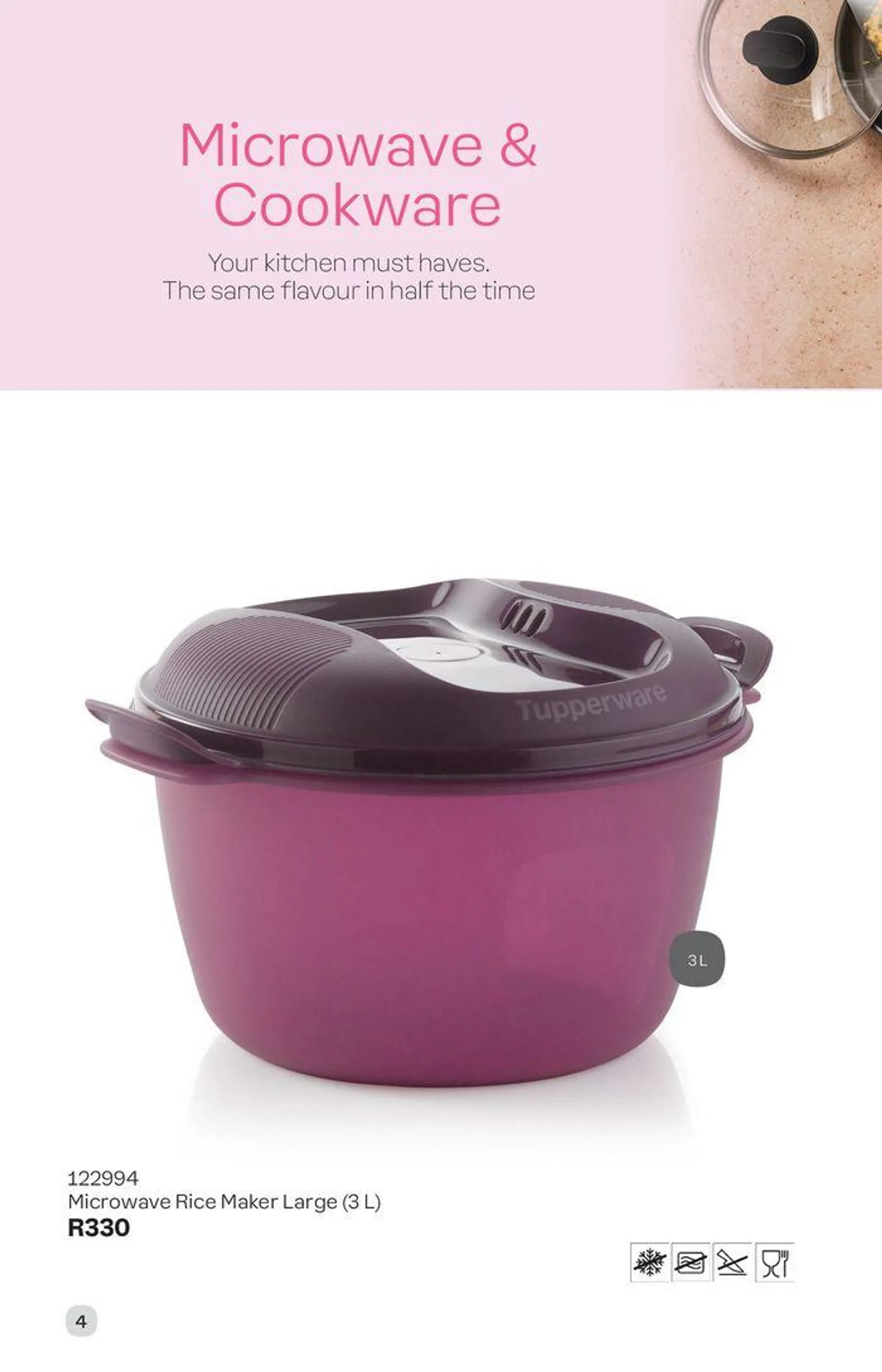 Catalogue Tupperware from 4 March to 31 December 2024 - Catalogue Page 4