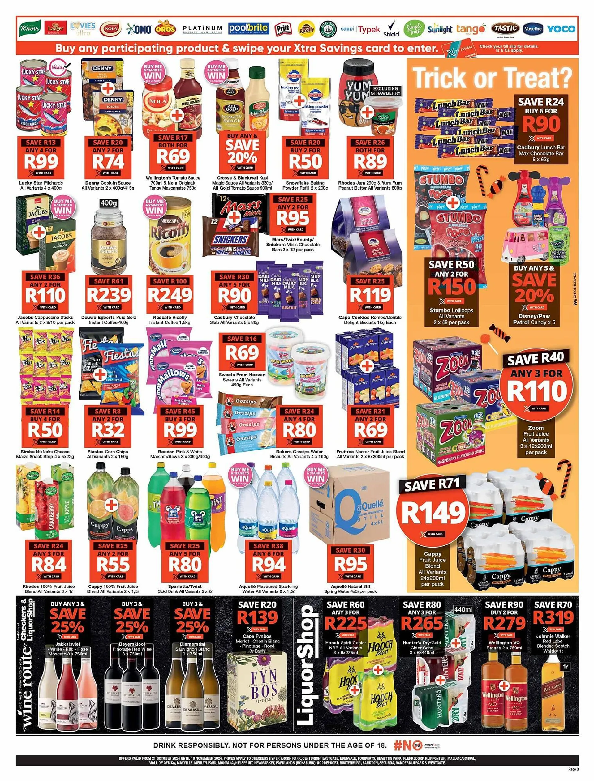 Checkers catalogue from 21 October to 10 November 2024 - Catalogue Page 3