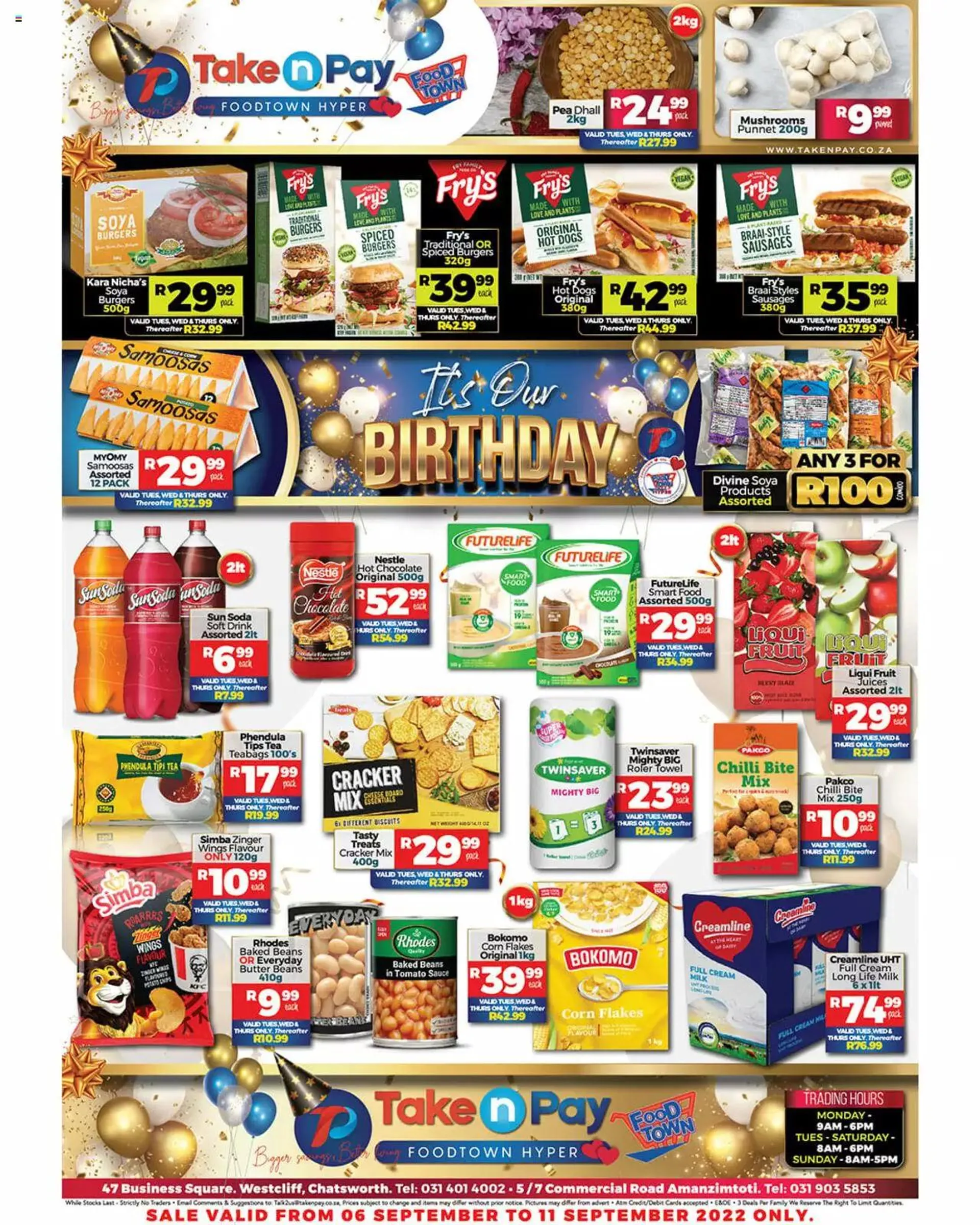 Take n Pay - Specials - 1