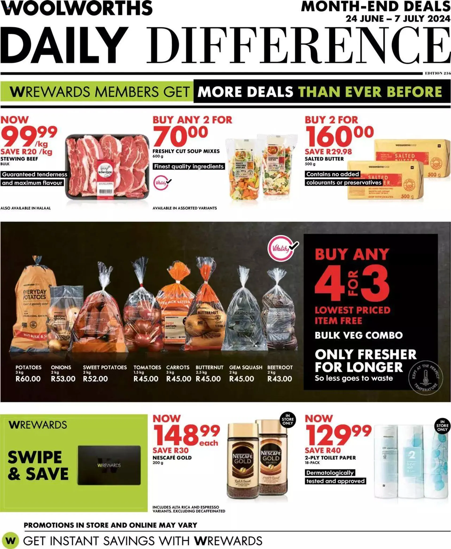 Woolworths Daily Difference - Gauteng - 0