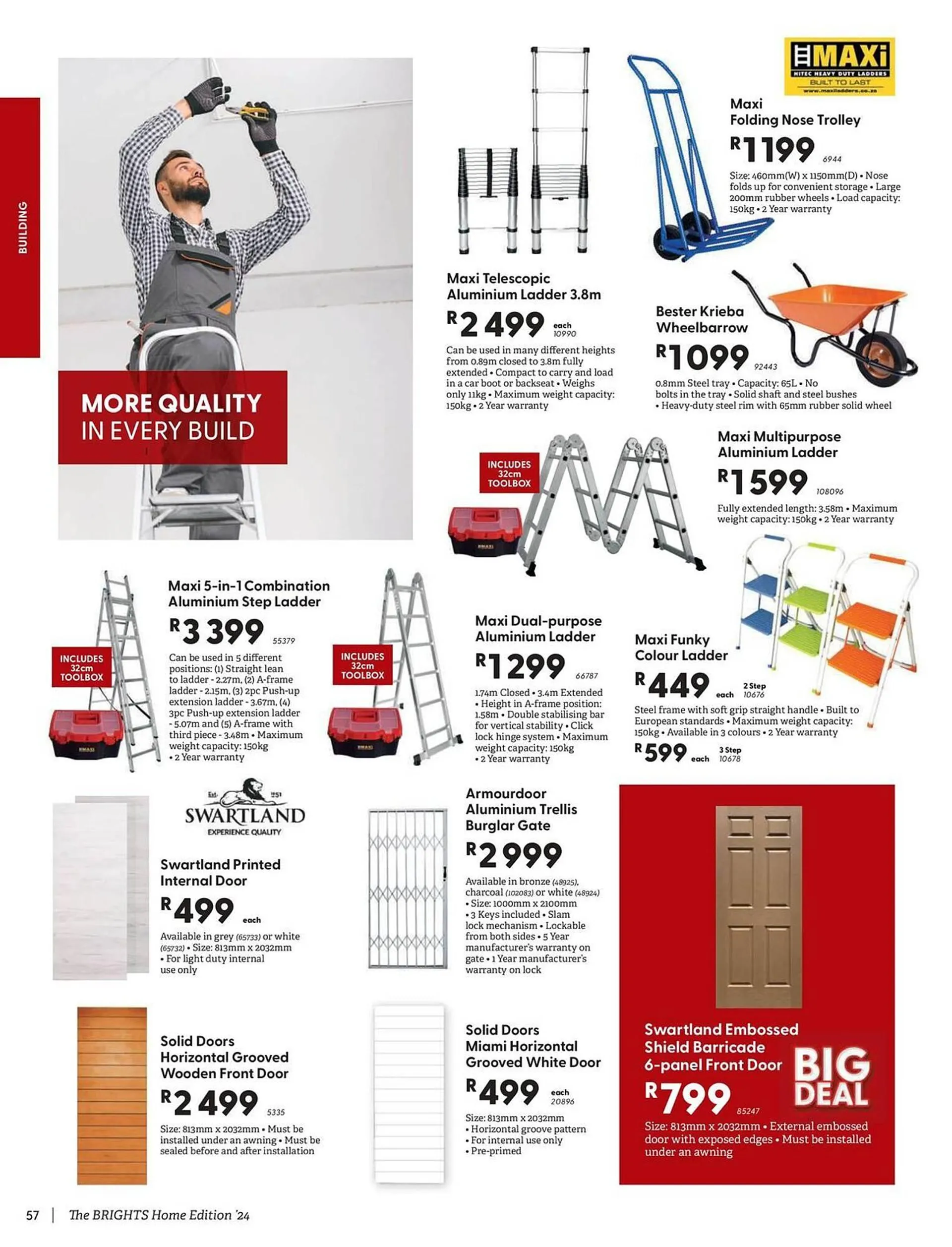 Brights Hardware catalogue from 25 November to 24 December 2024 - Catalogue Page 58