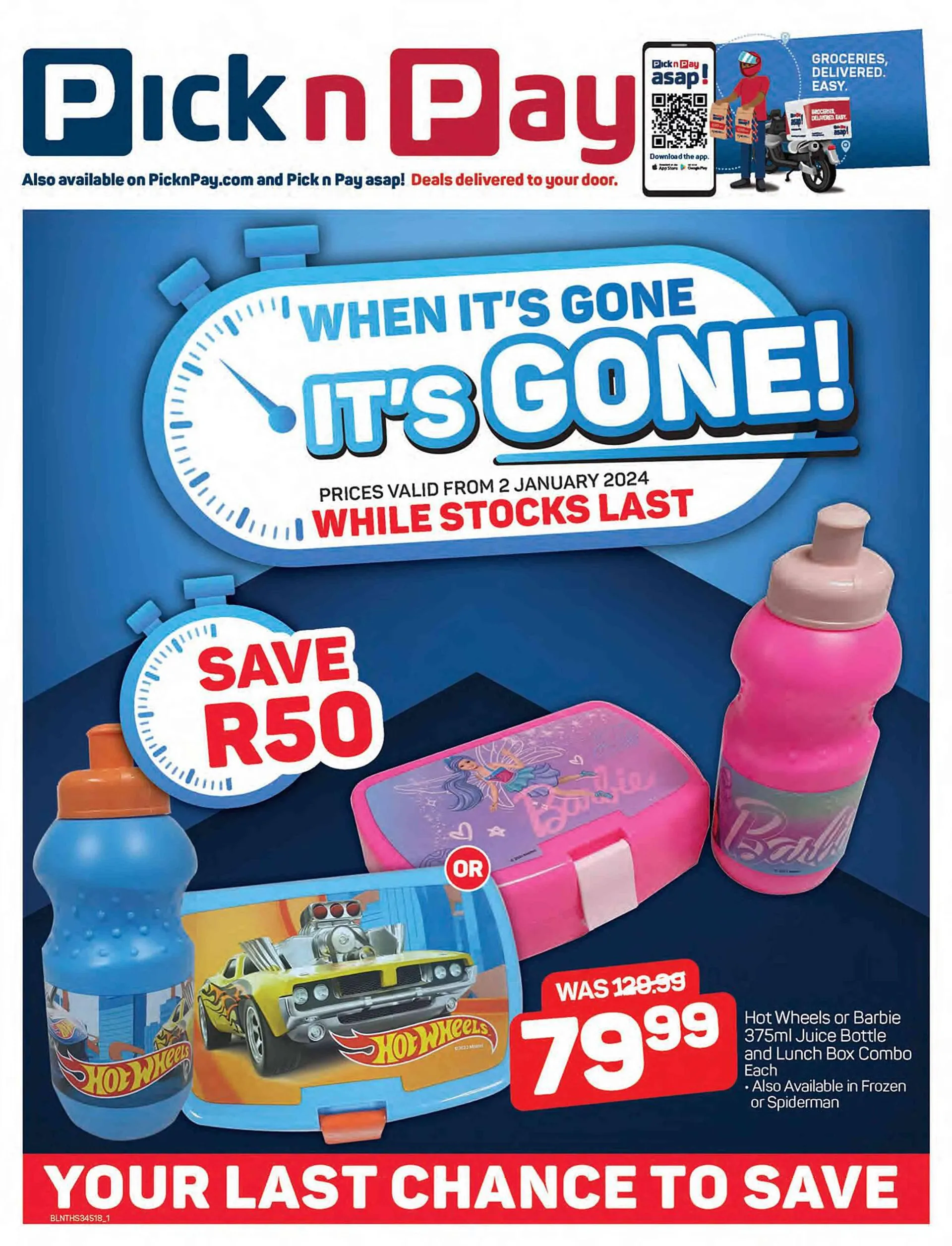 Pick n Pay catalogue from 2 January to 21 January 2024 - Catalogue Page 1