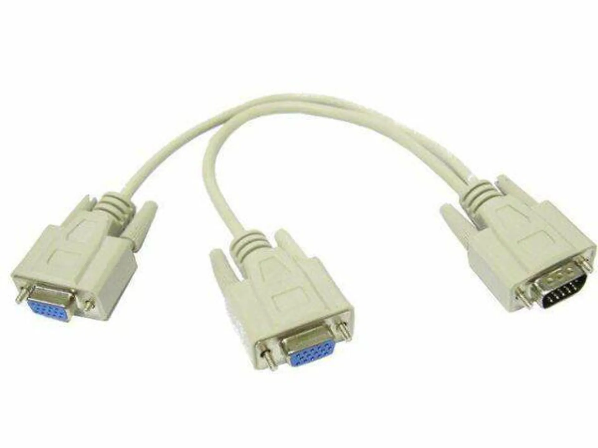 MICROWORLD VGA SPLITTER CABLE 1M 2F 25CM