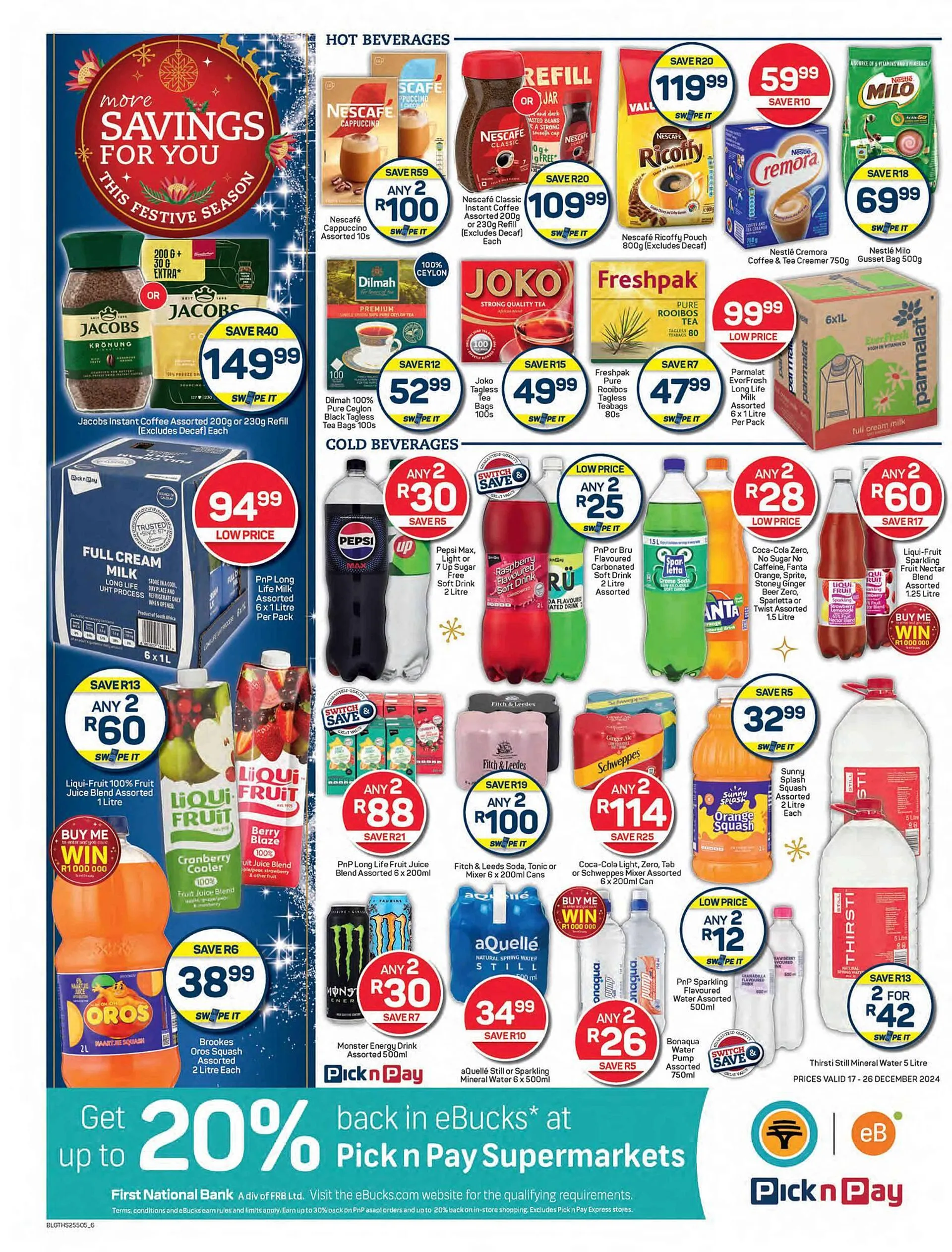 Pick n Pay catalogue from 17 December to 26 December 2024 - Catalogue Page 5