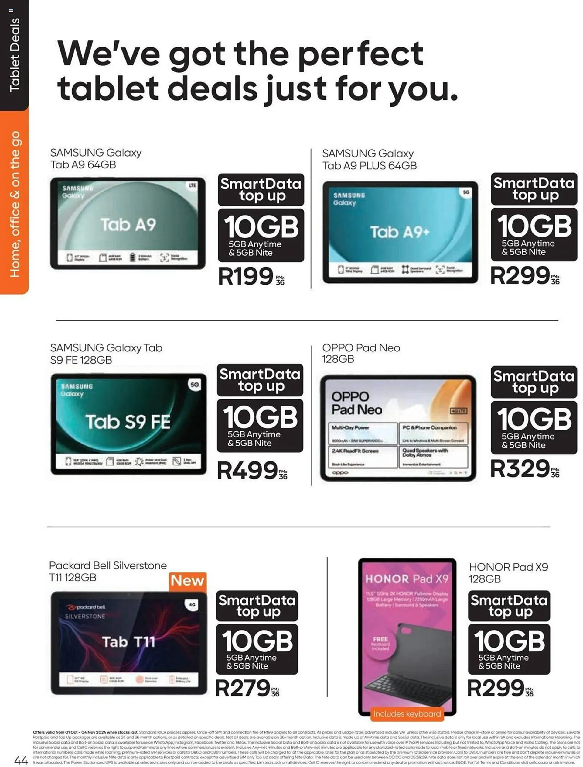 Cell C catalogue from 1 October to 4 November 2024 - Catalogue Page 44