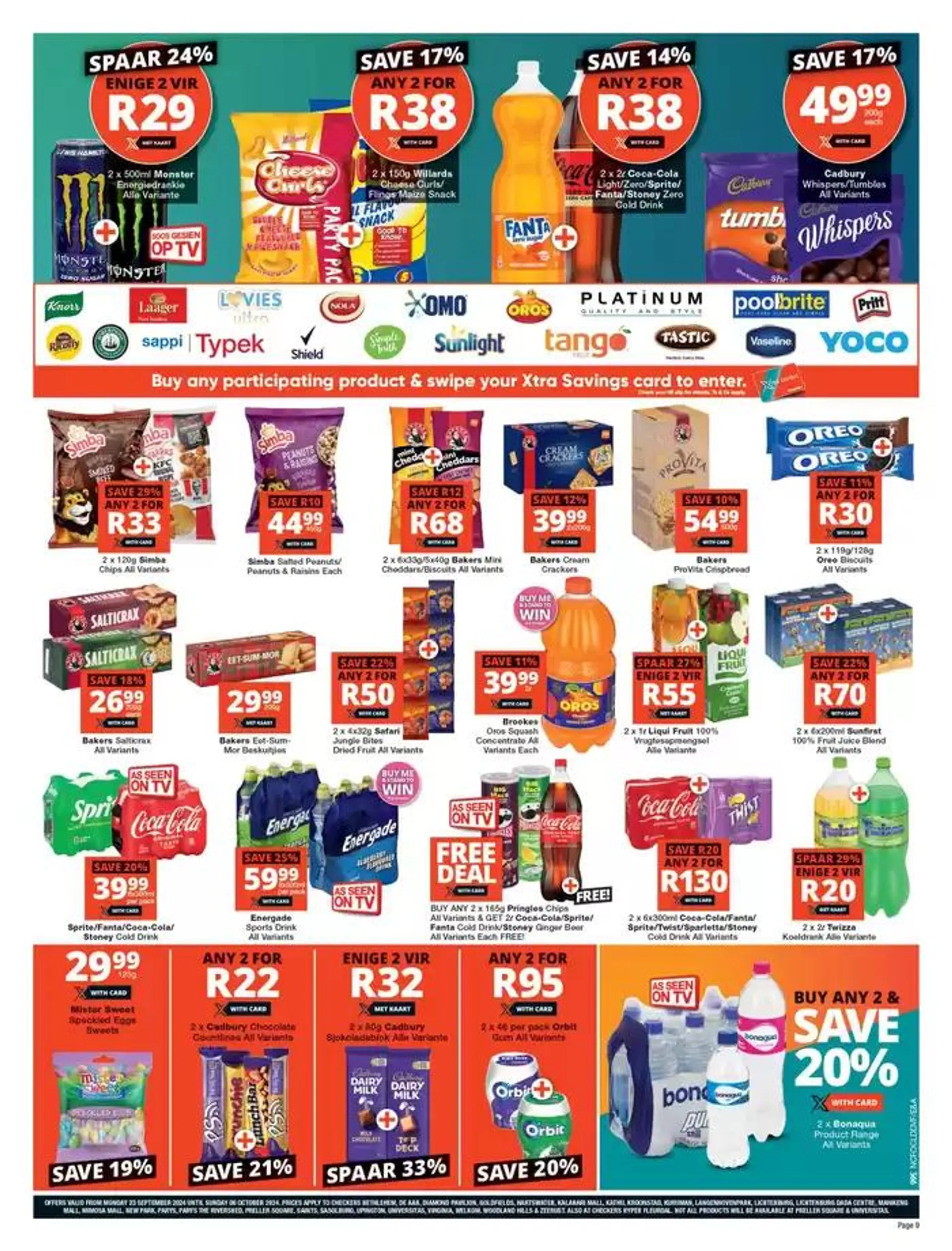 Checkers weekly specials from 23 September to 6 October 2024 - Catalogue Page 9