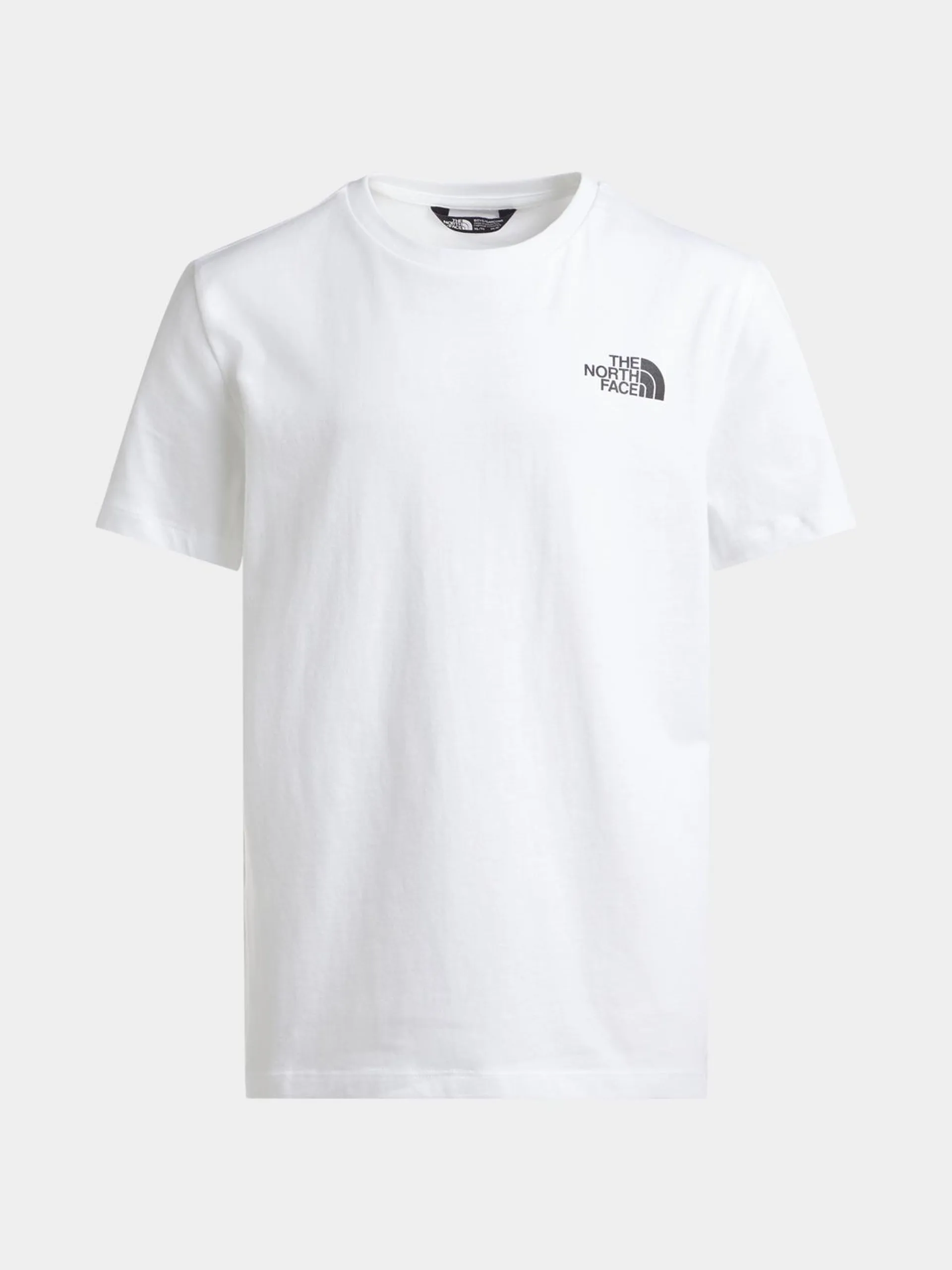 The North Face Youth B Redbox Short Sleeve White T-Shirt