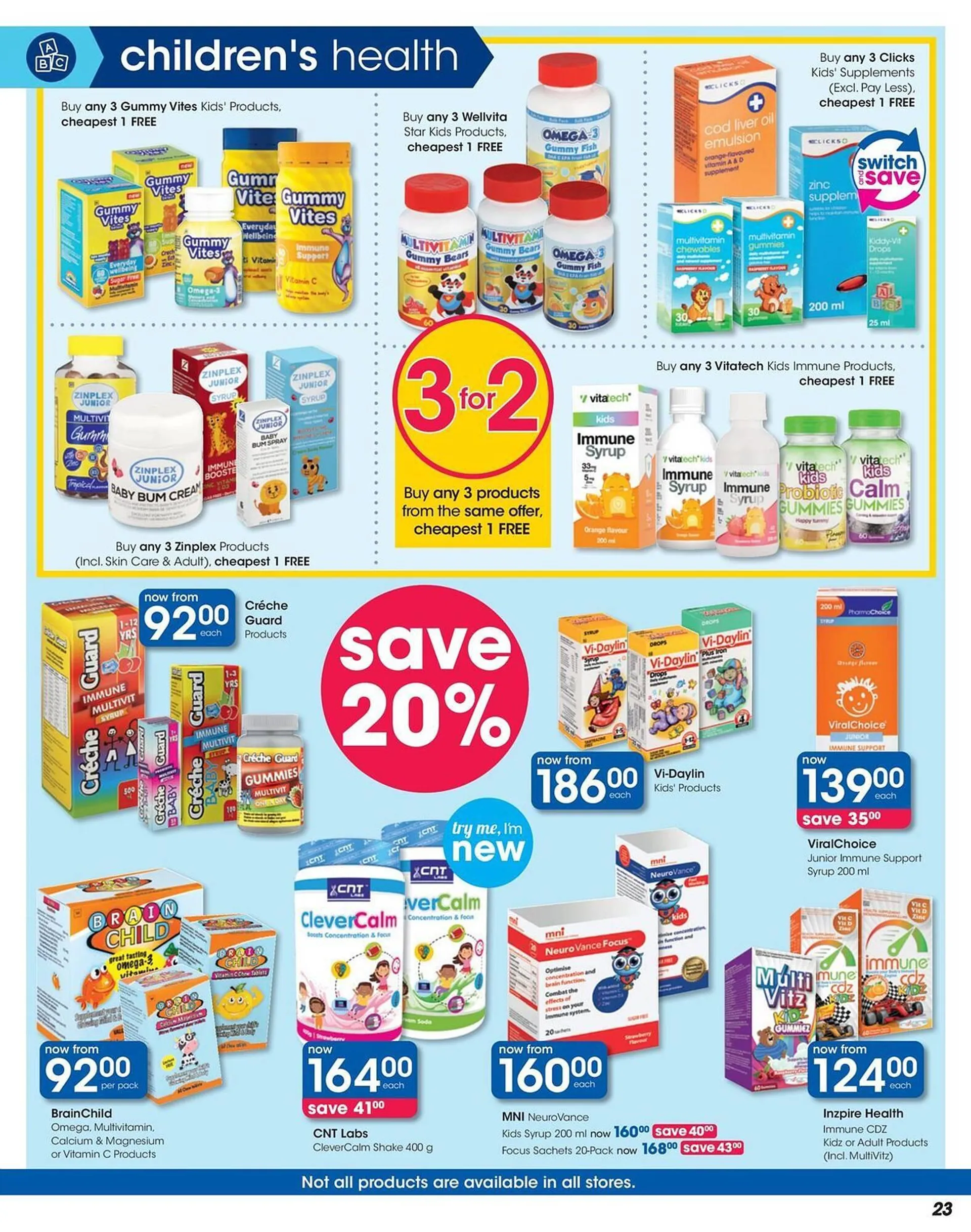 Clicks catalogue from 17 October to 13 November 2024 - Catalogue Page 23