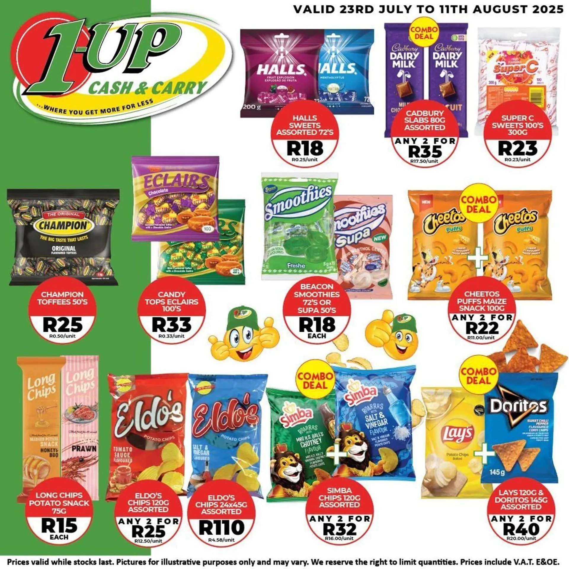 1UP catalogue from 23 July to 11 August 2025 - Catalogue Page 1