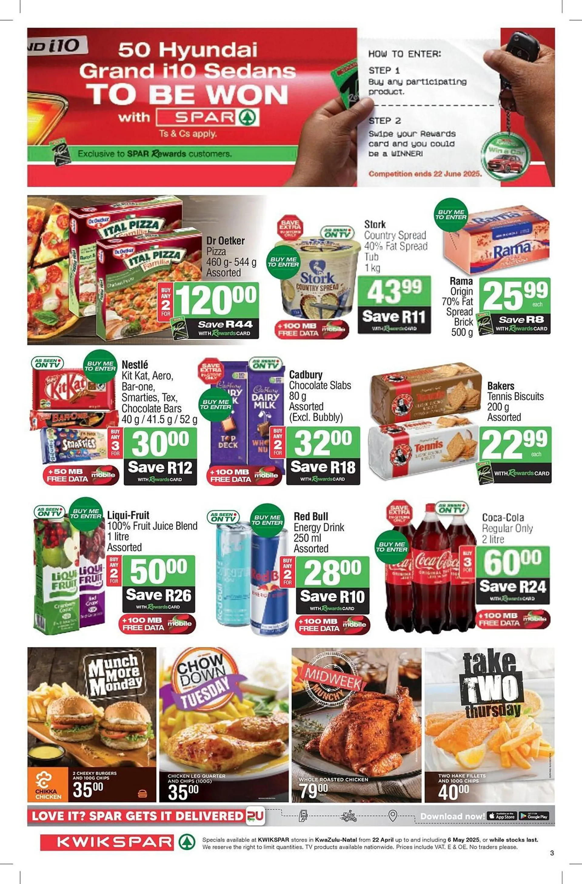Spar catalogue from 22 April to 6 May 2025 - Catalogue Page 1