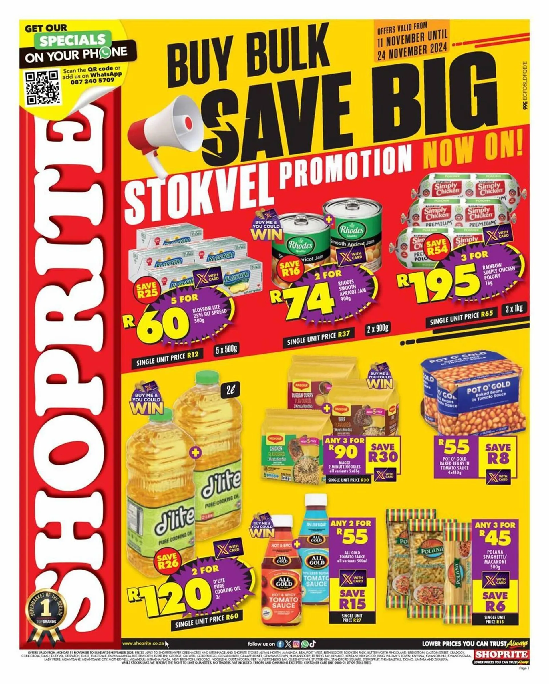 Shoprite catalogue - 1