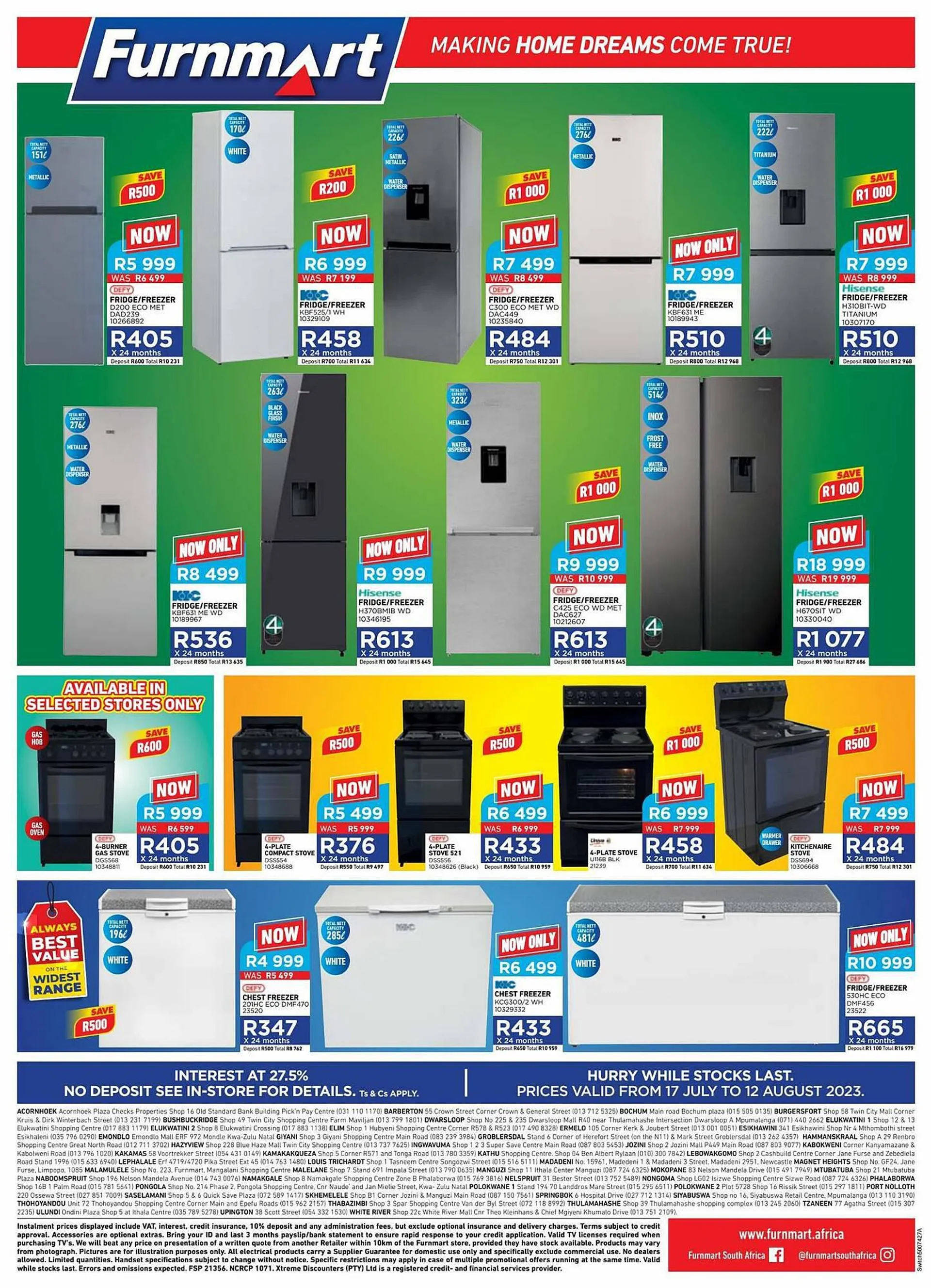 Furnmart catalogue from 17 July to 12 August 2023 - Catalogue Page 8