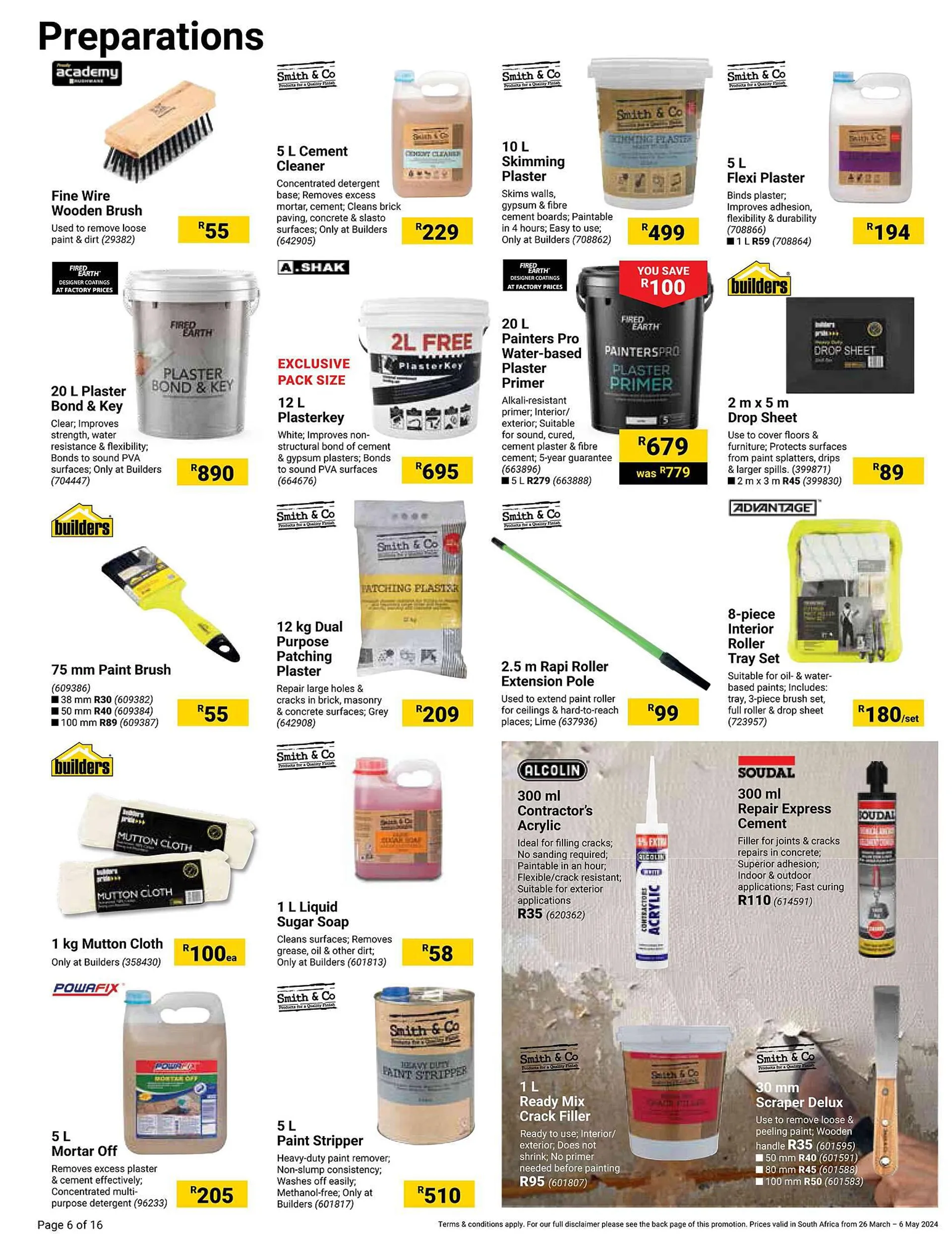 Builders Warehouse catalogue from 26 March to 6 May 2024 - Catalogue Page 6