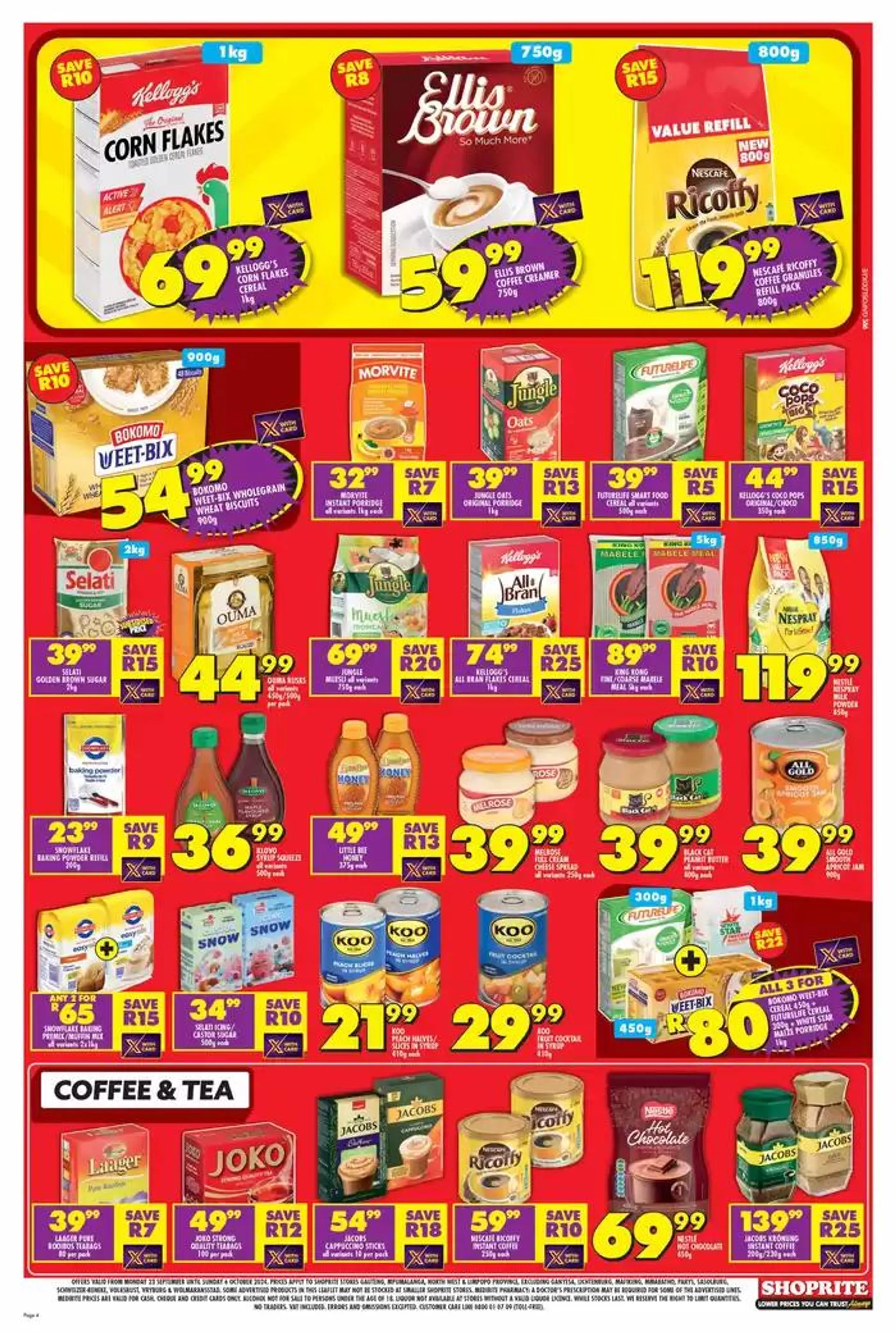 Shoprite Promise Gauteng from 24 September to 6 October 2024 - Catalogue Page 4