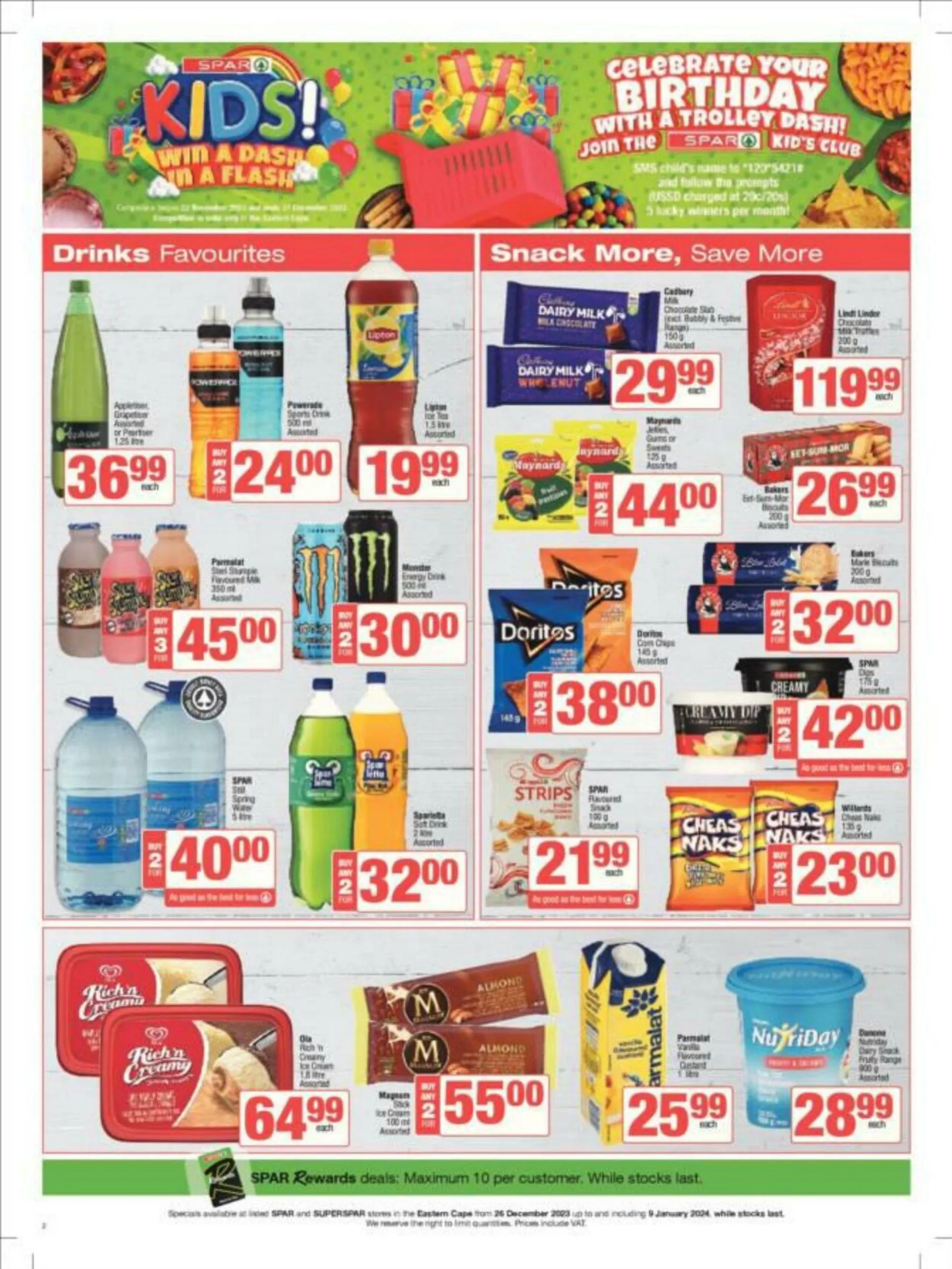 SPAR Current catalogue from 26 December to 6 February 2024 - Catalogue Page 2