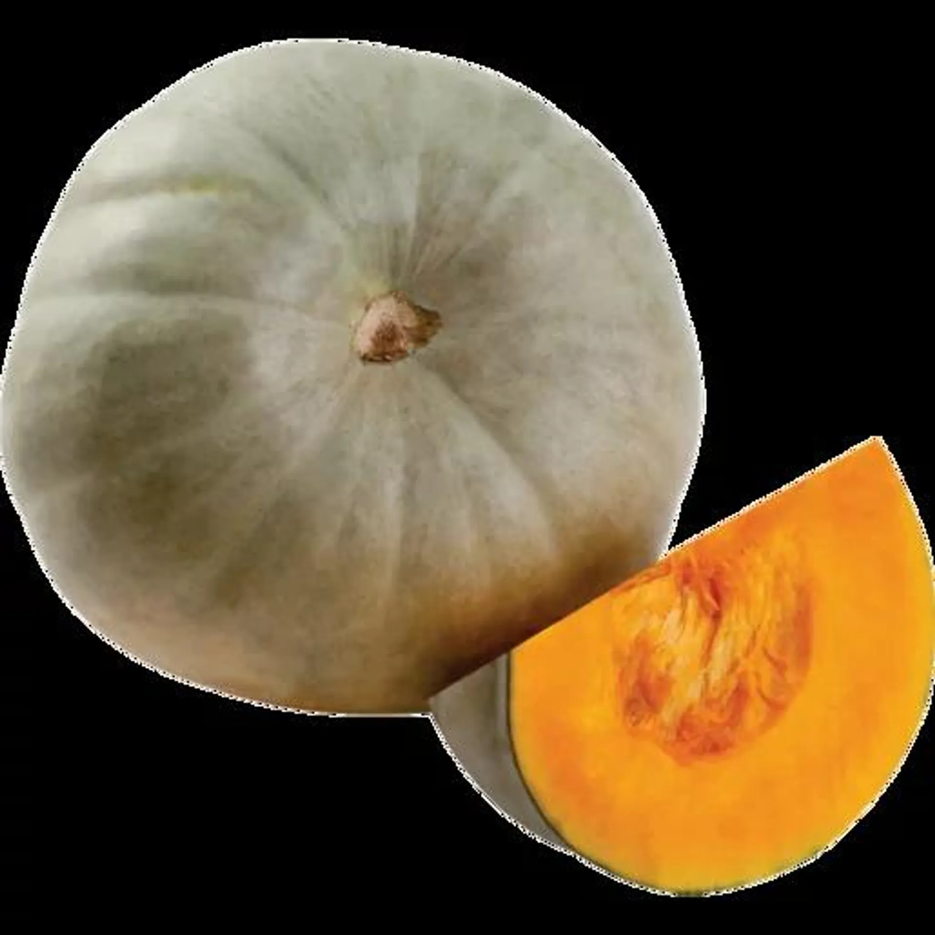 Cut Queen Pumpkin Per kg