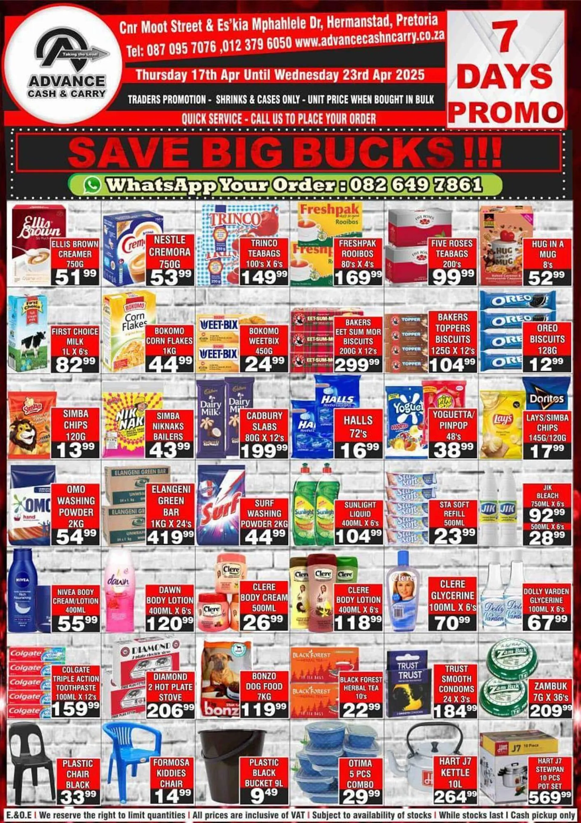 Advance Cash n Carry catalogue - 1