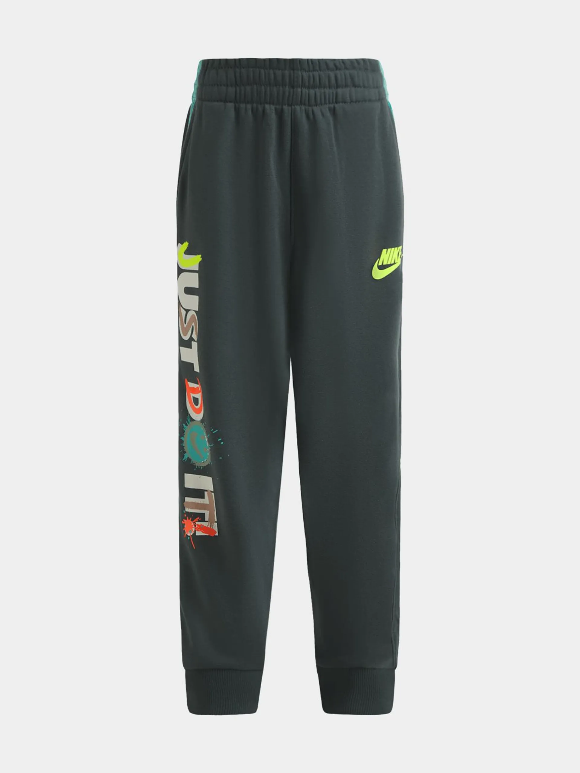 Nike Kids Unisex Sportswear Express Yourself Green Sweat Pants