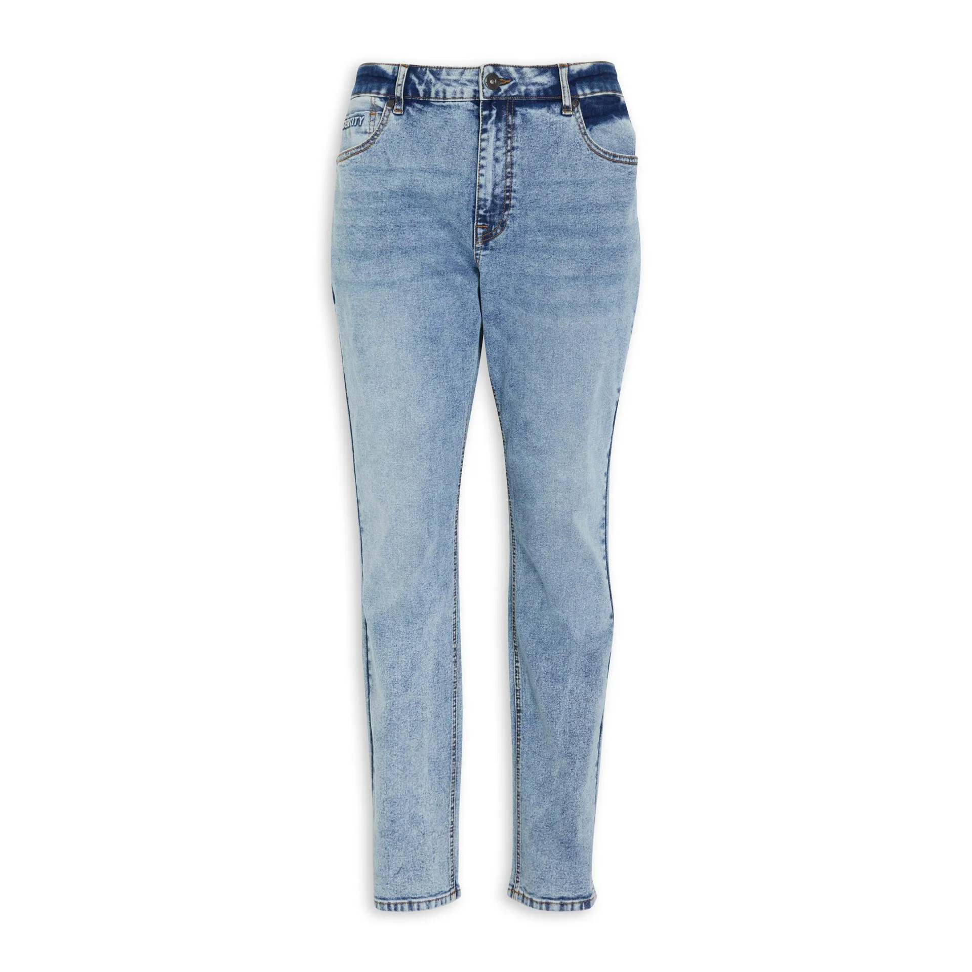 Indigo Straight Leg Jeans