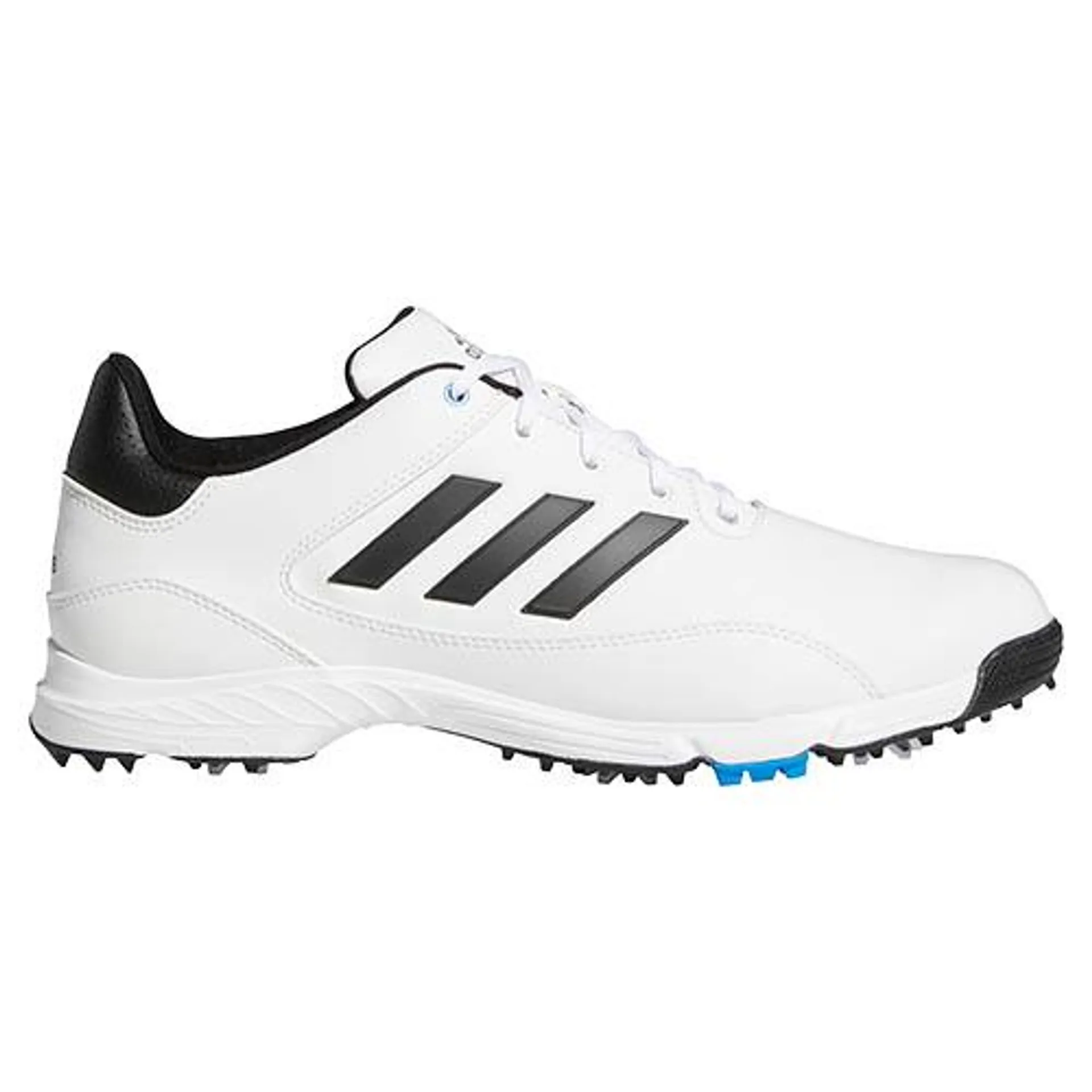 adidas Golflite Max shoes – White/Black/Blue GV9679