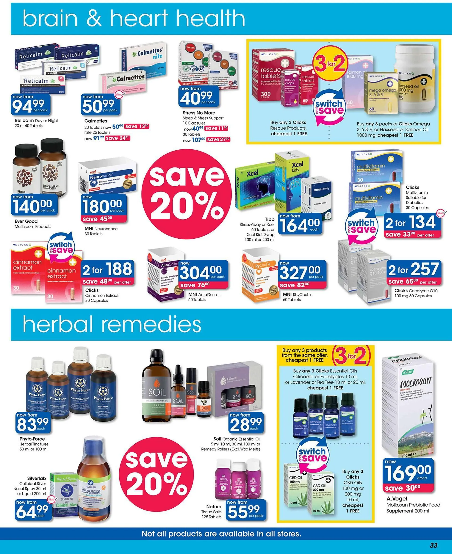 Clicks catalogue from 14 November to 27 November 2024 - Catalogue Page 33