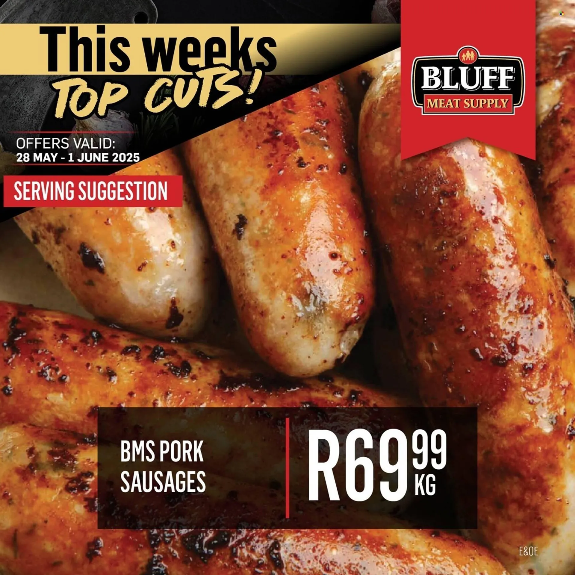 Bluff Meat Supply catalogue from 28 May to 1 June 2025 - Catalogue Page 1