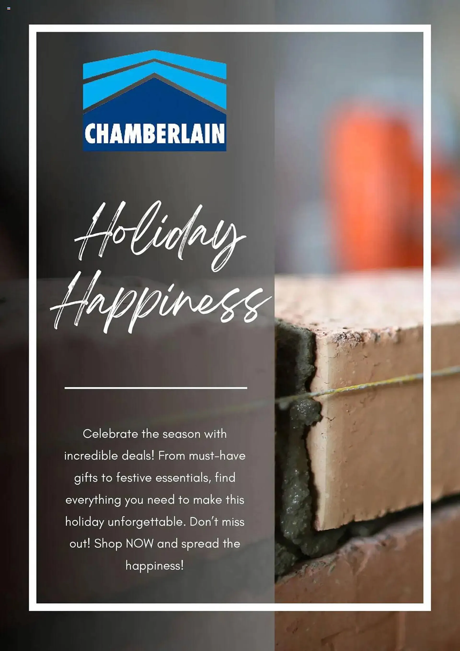 Chamberlain catalogue - 1