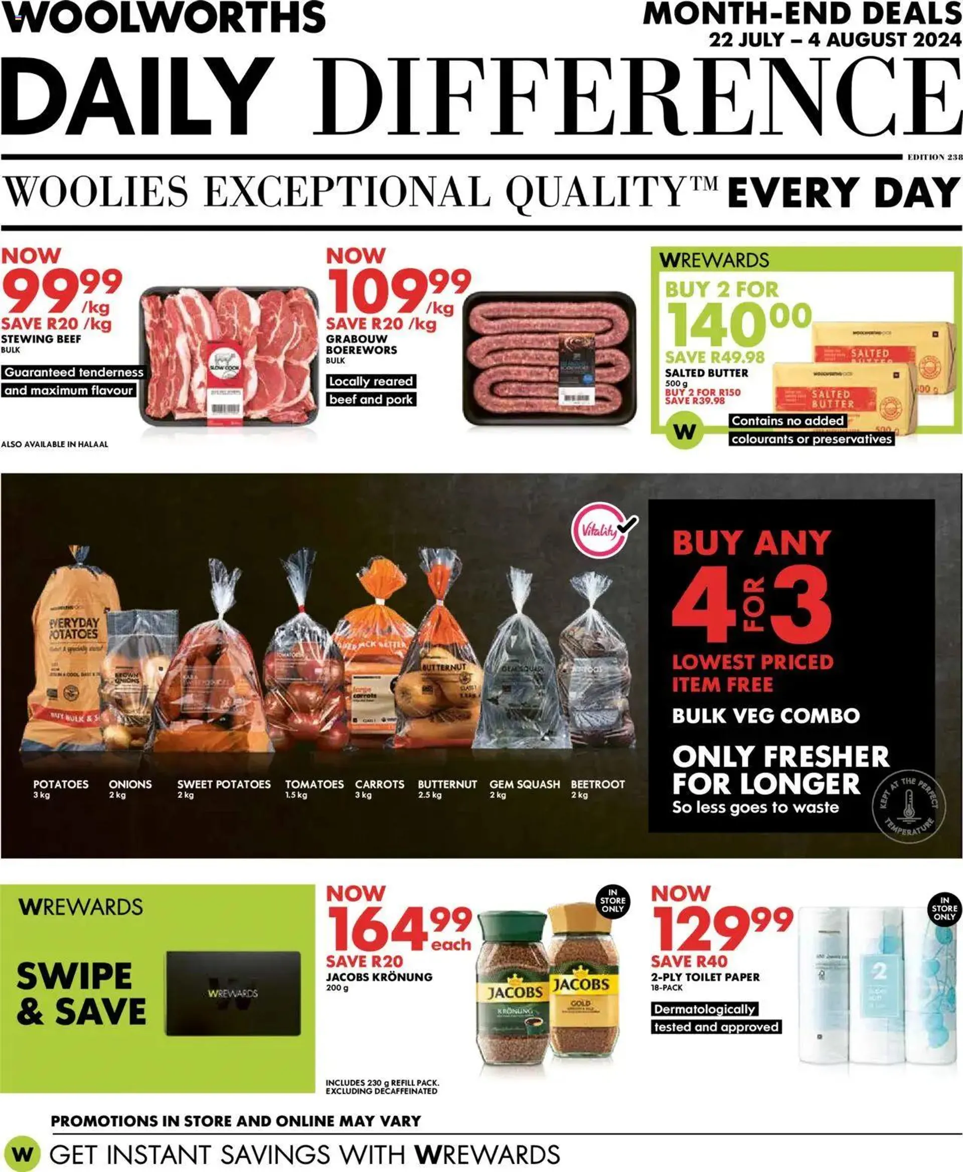 Woolworths Daily Difference - Gauteng - 0