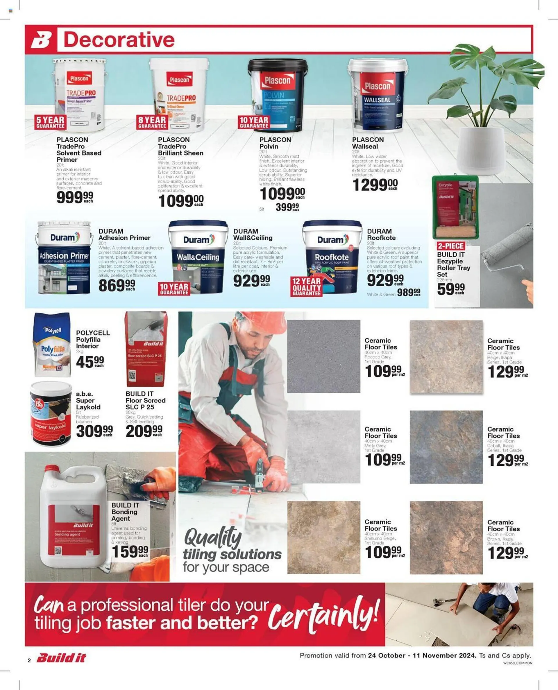 Build It catalogue from 24 October to 11 November 2024 - Catalogue Page 2