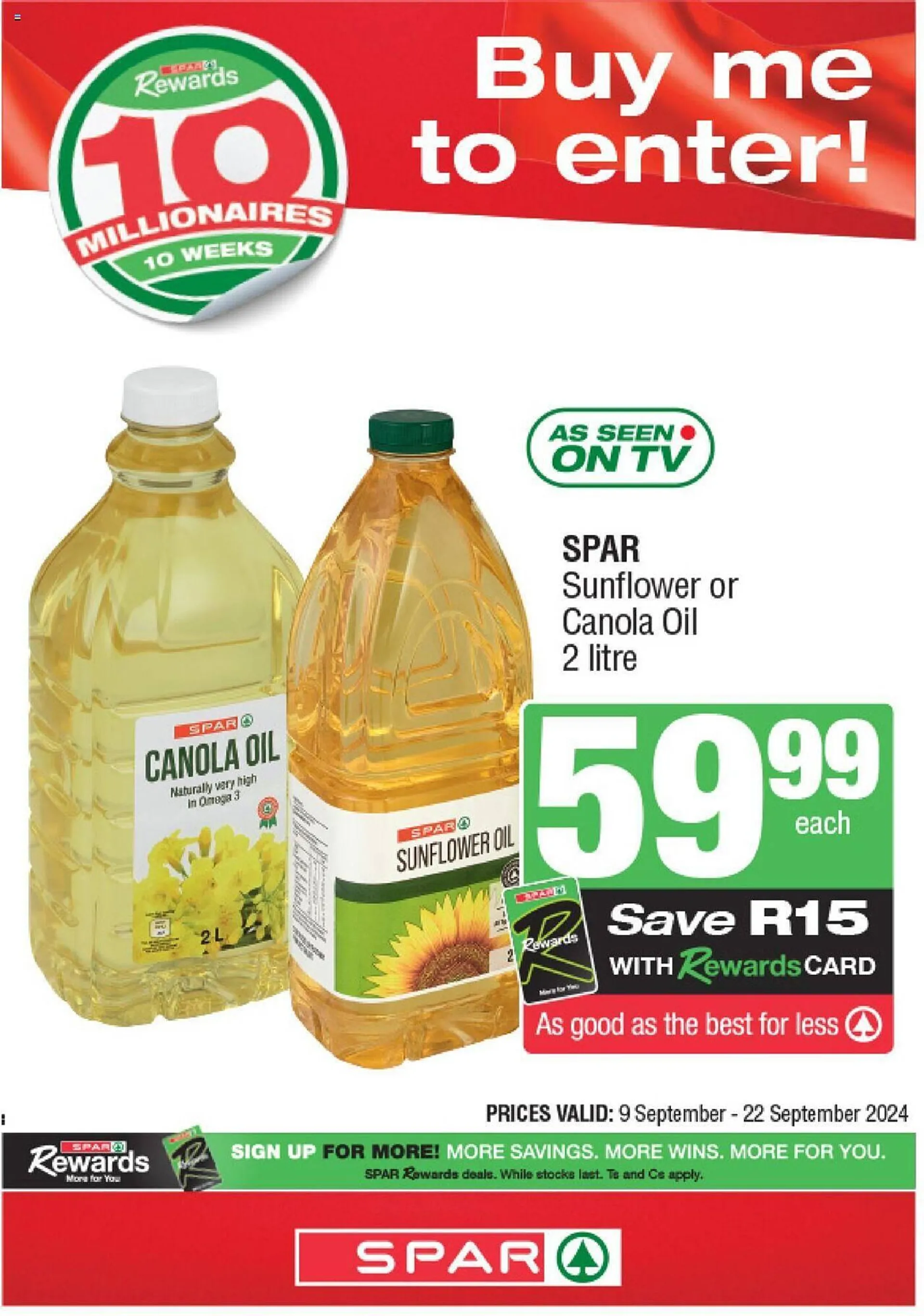 Spar catalogue from 9 September to 22 September 2024 - Catalogue Page 8