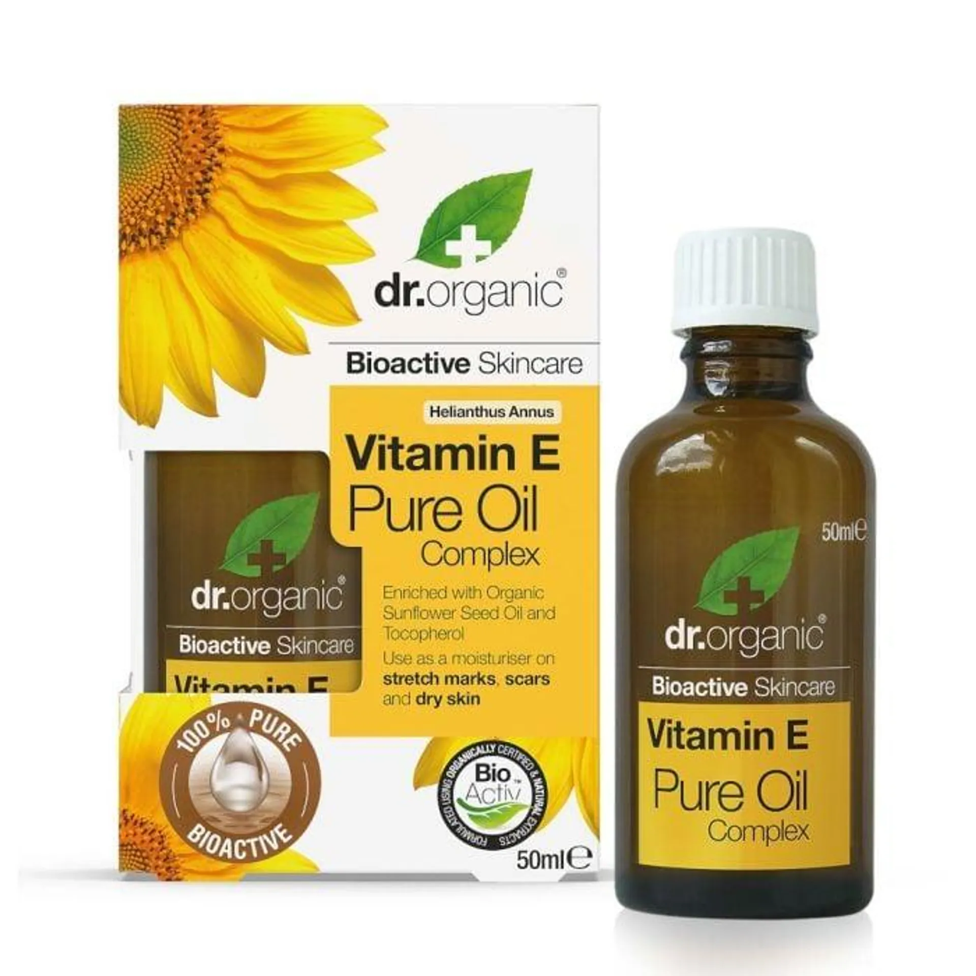 Dr Organic - Vitamin E Pure Oil 50ml